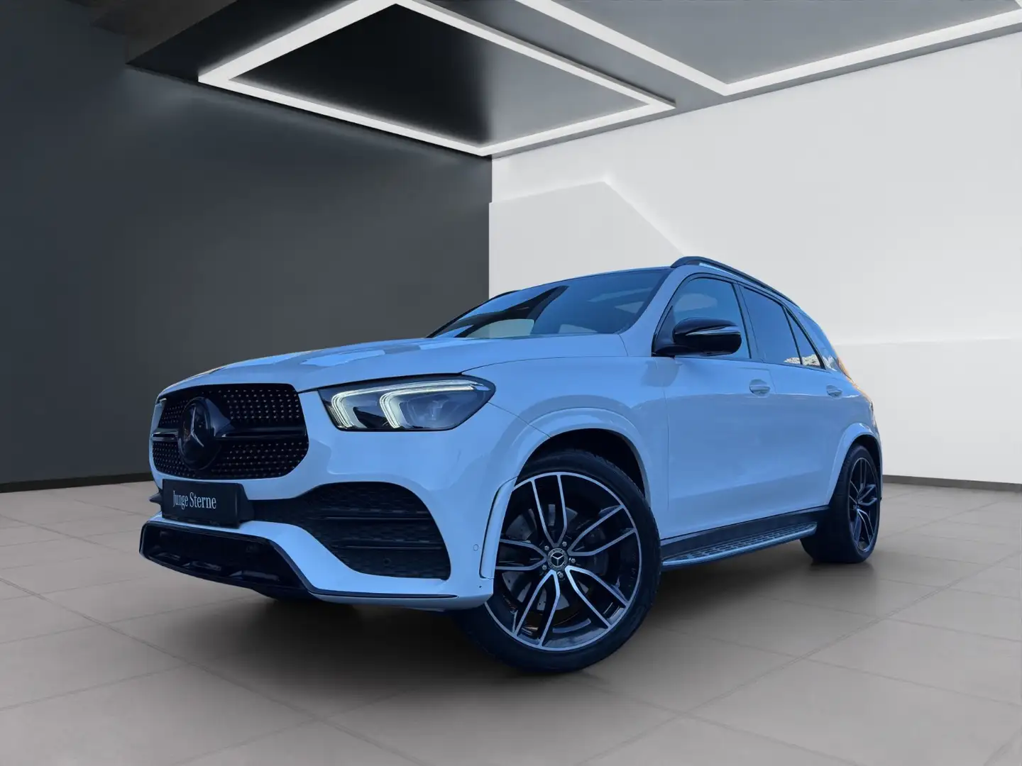 Mercedes-Benz GLE 400 d 4MATIC Distr KeyGo PTS Shz LED Ambi Weiß - 2