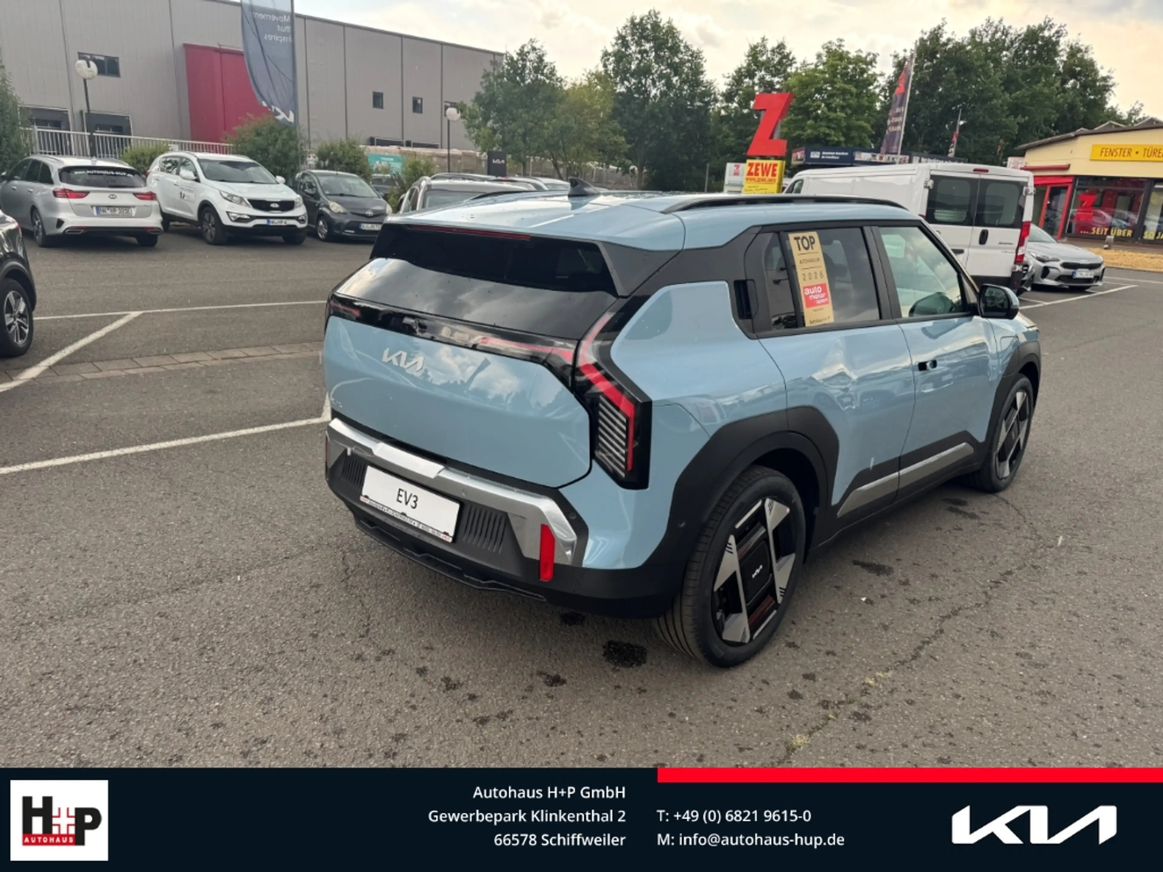 Kia EV3 150 kW Earth Apple CarPlay Rückfahrkamera Navigati — photo 4