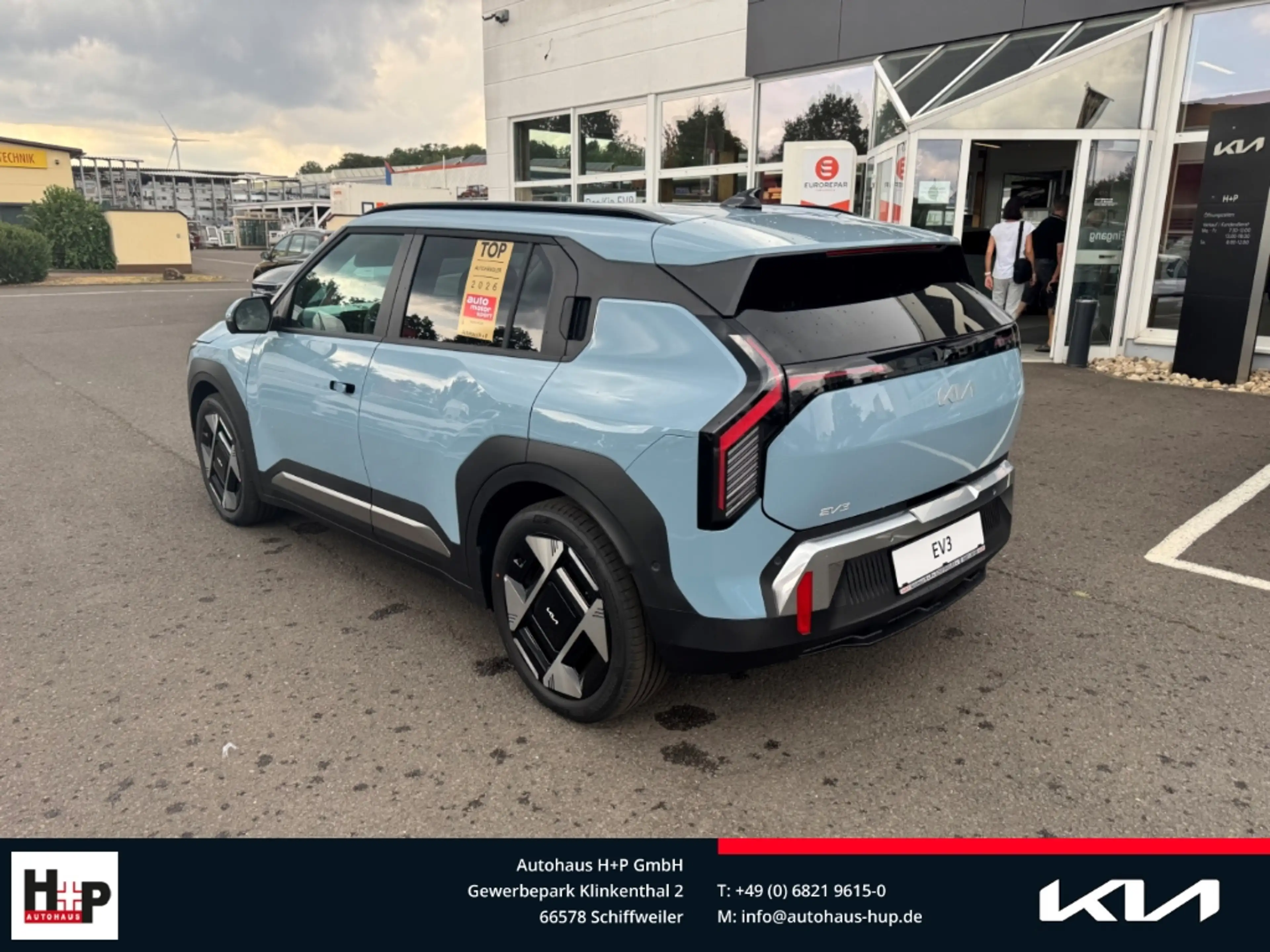Kia EV3 150 kW Earth Apple CarPlay Rückfahrkamera Navigati — photo 3