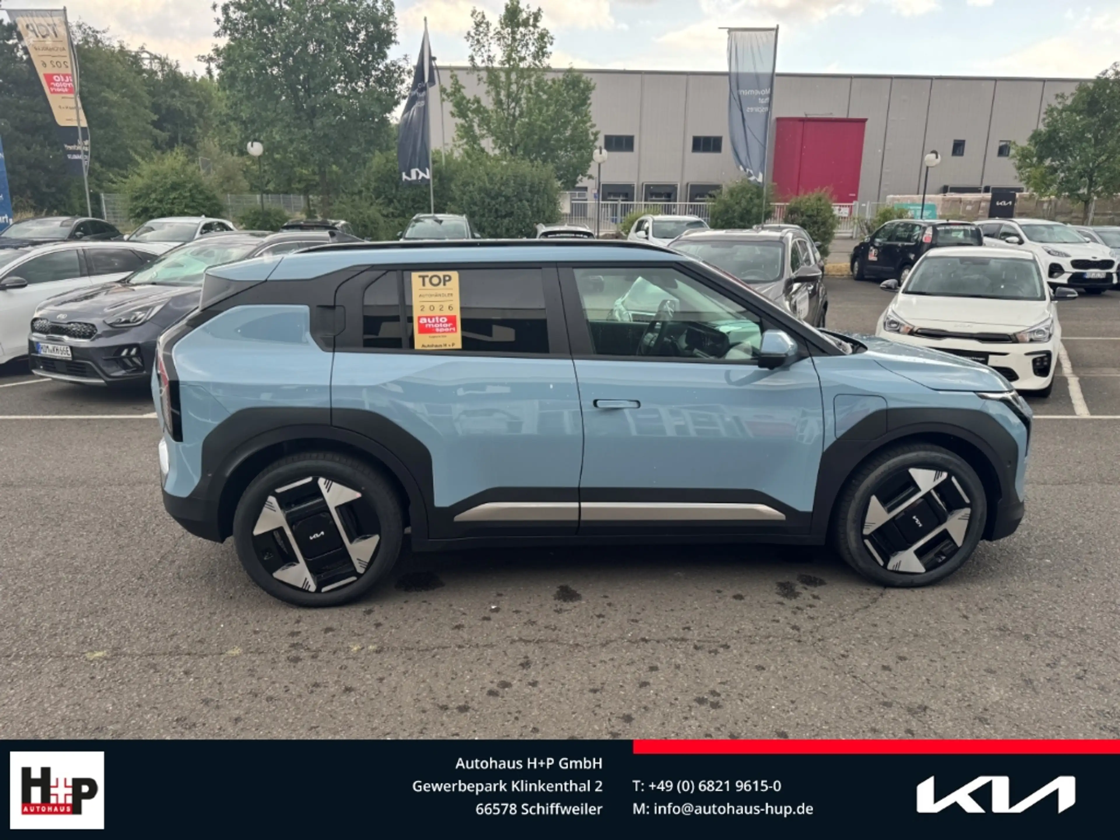 Kia EV3 150 kW Earth Apple CarPlay Rückfahrkamera Navigati — photo 5