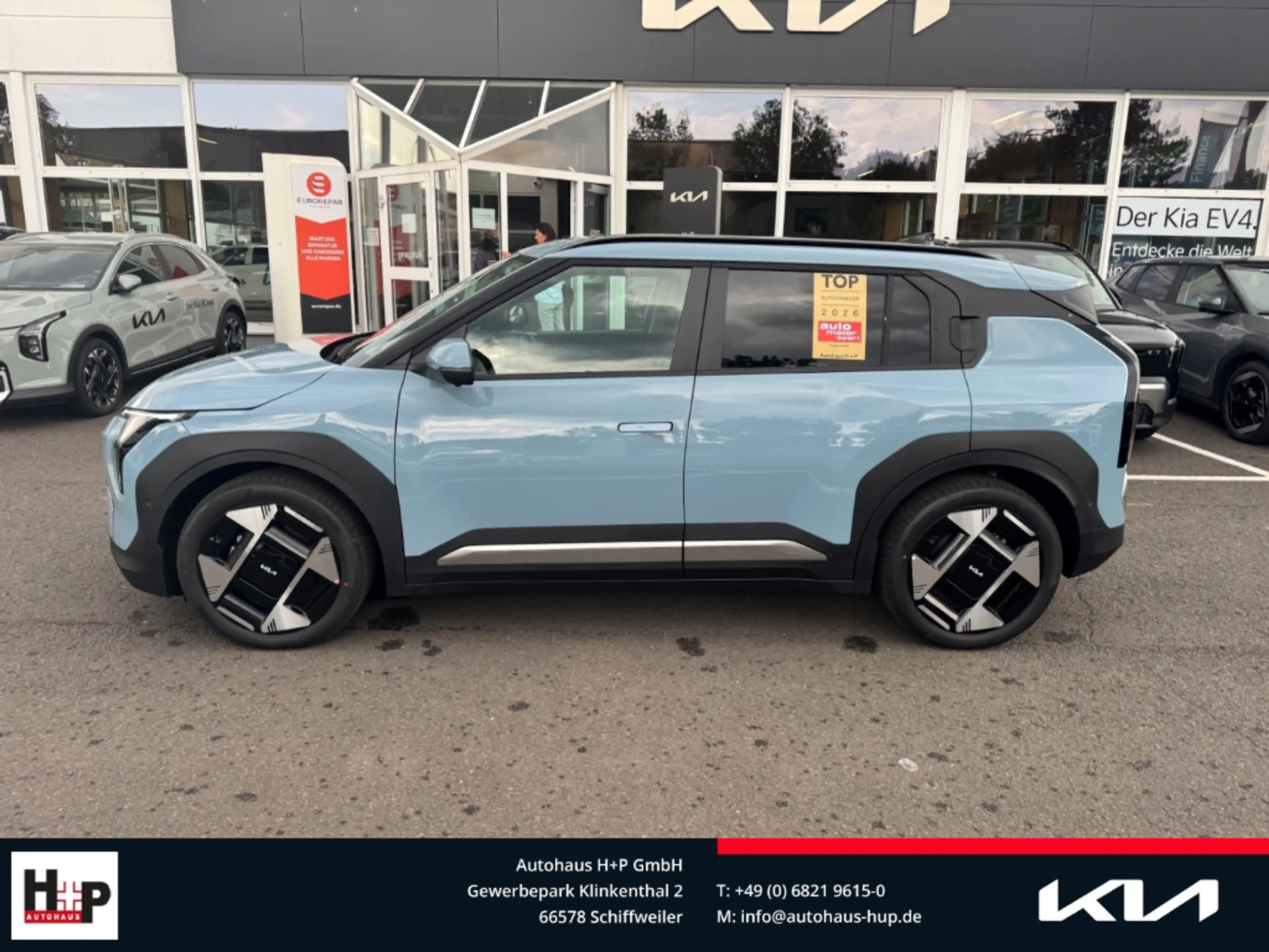 Kia EV3 150 kW Earth Apple CarPlay Rückfahrkamera Navigati — photo 2