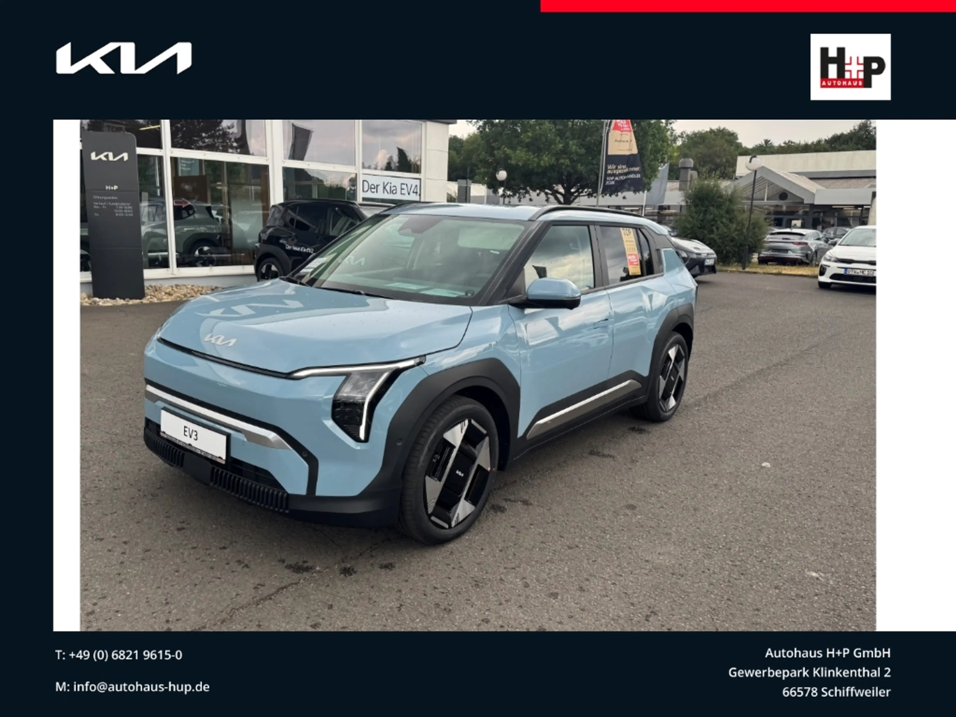 Kia EV3 150 kW Earth Apple CarPlay Rückfahrkamera Navigati