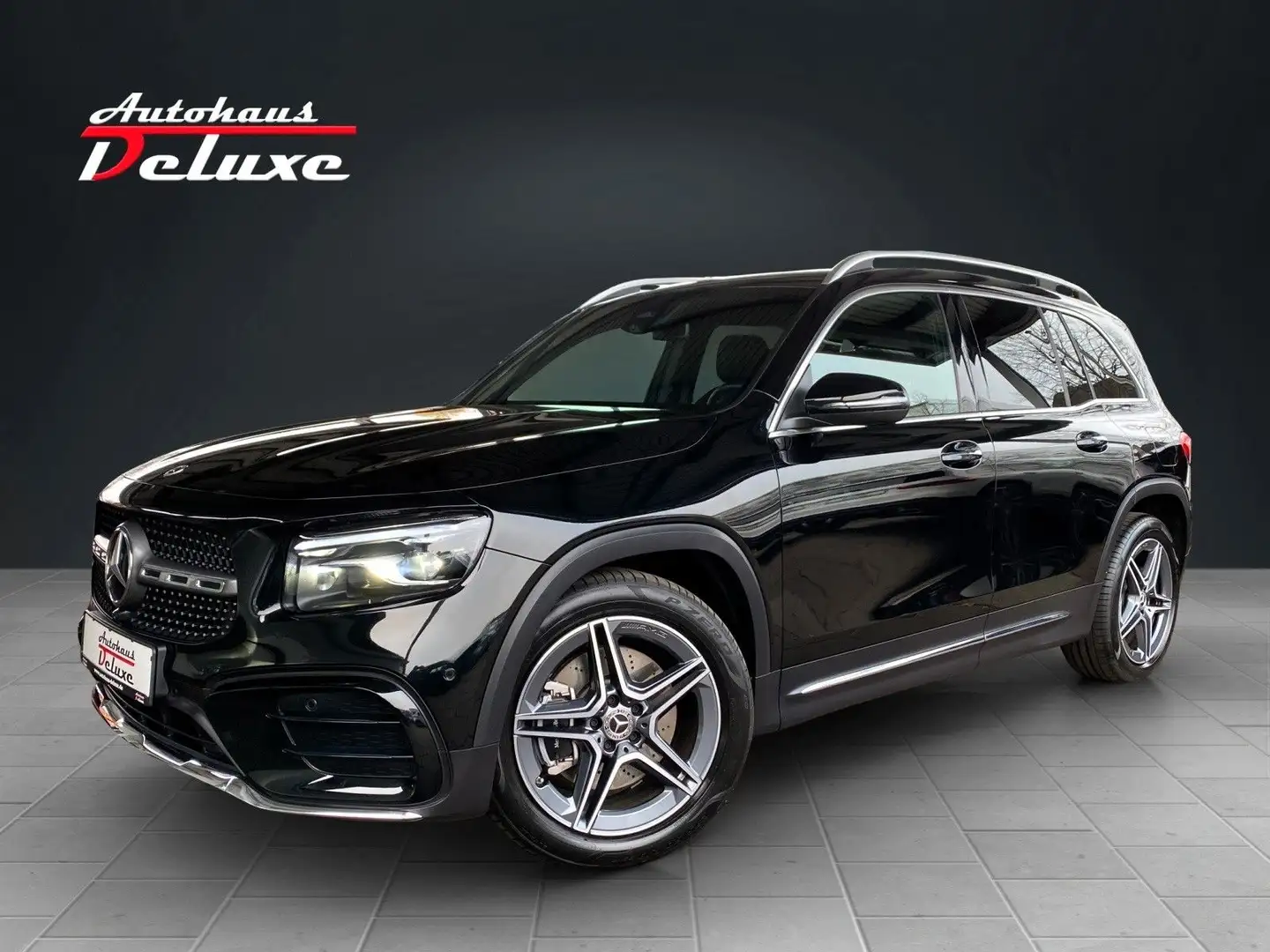 Mercedes-Benz GLB 250 4M AMG-LINE NAVI-KAMERA-AHK-7-SITZER Schwarz - 1