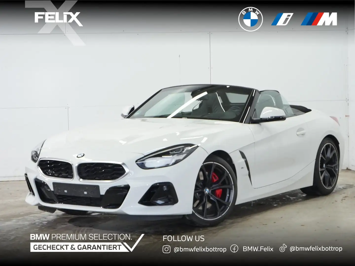 BMW Z4 sDrive20i M SPORTPAKET+19"ALU+LIVE COCKPIT PRO+HEA Blanc - 1