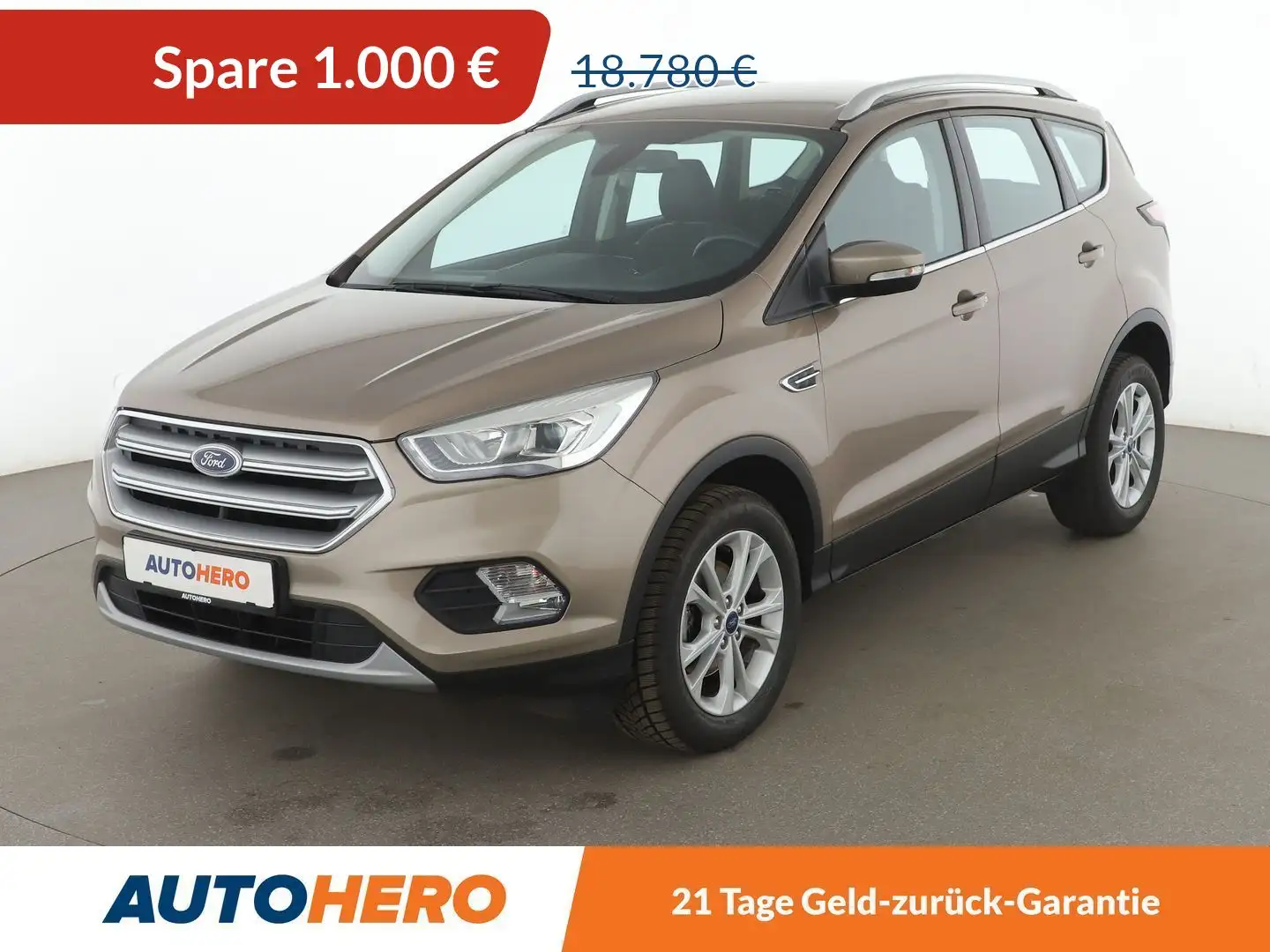 Ford Kuga 1.5 EcoBoost Titanium*NAVI*TEMPO*PDC*SHZ* Grau - 1