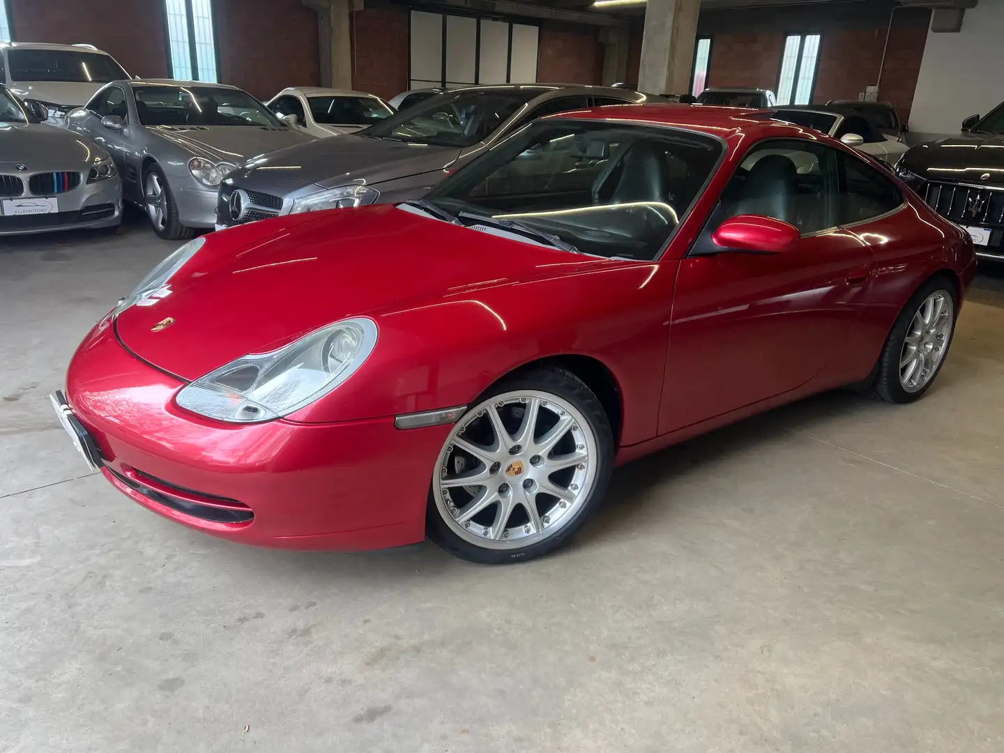 Porsche 996 911 MANUALE BBS Roşu - 1