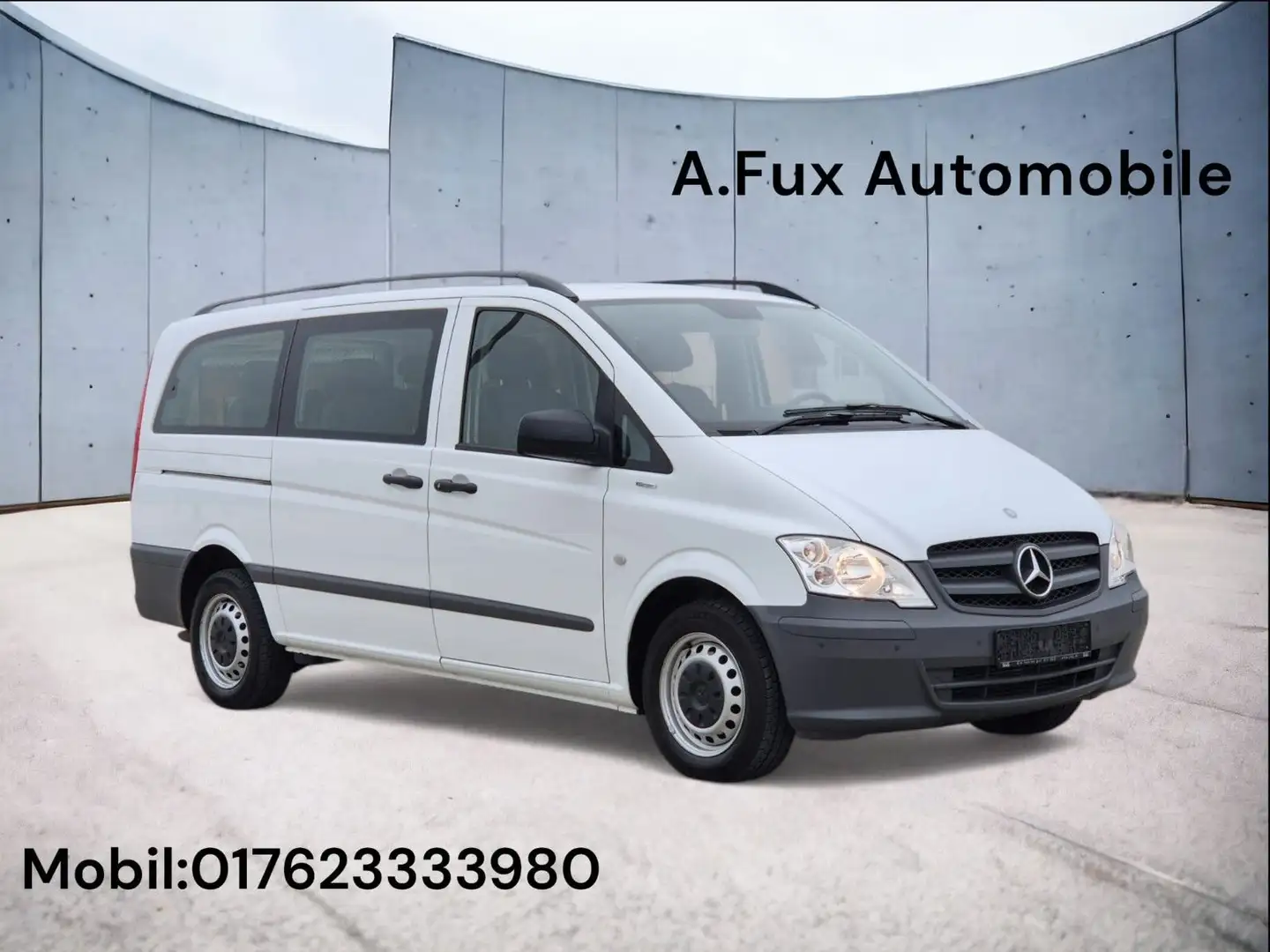 Mercedes-Benz Vito Kombi 113 CDI lang 1-Hand 2x Schiebetüren Blanc - 1