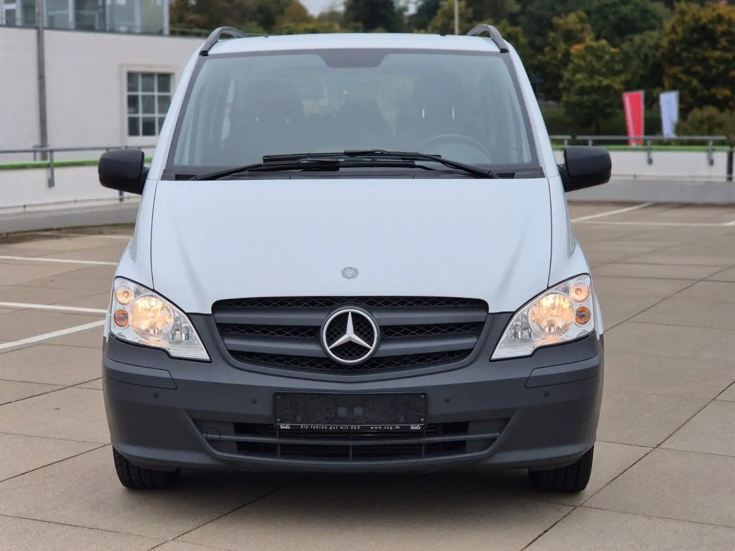 Mercedes-Benz Vito Kombi 113 CDI lang 1-Hand 2x Schiebetüren Blanc - 2