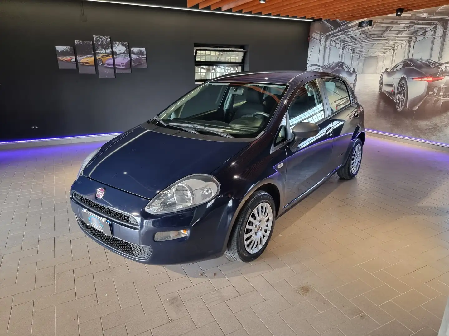 Fiat Punto 5p 1.2 Street E6 Azul - 1