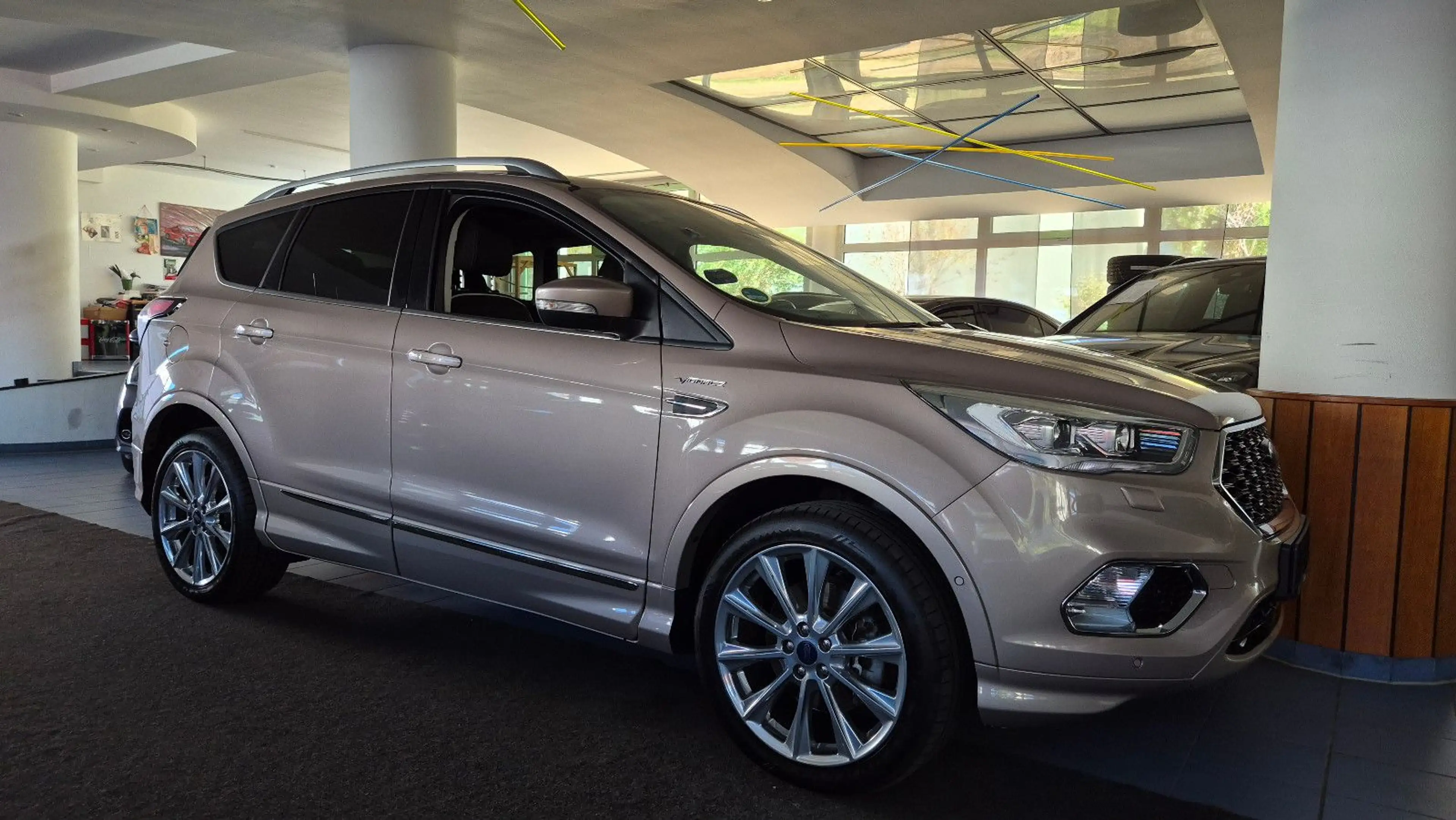 Ford Kuga Vignale/19"/BiXen/Leder/Navi/Pano/RFK/Totw — photo 4