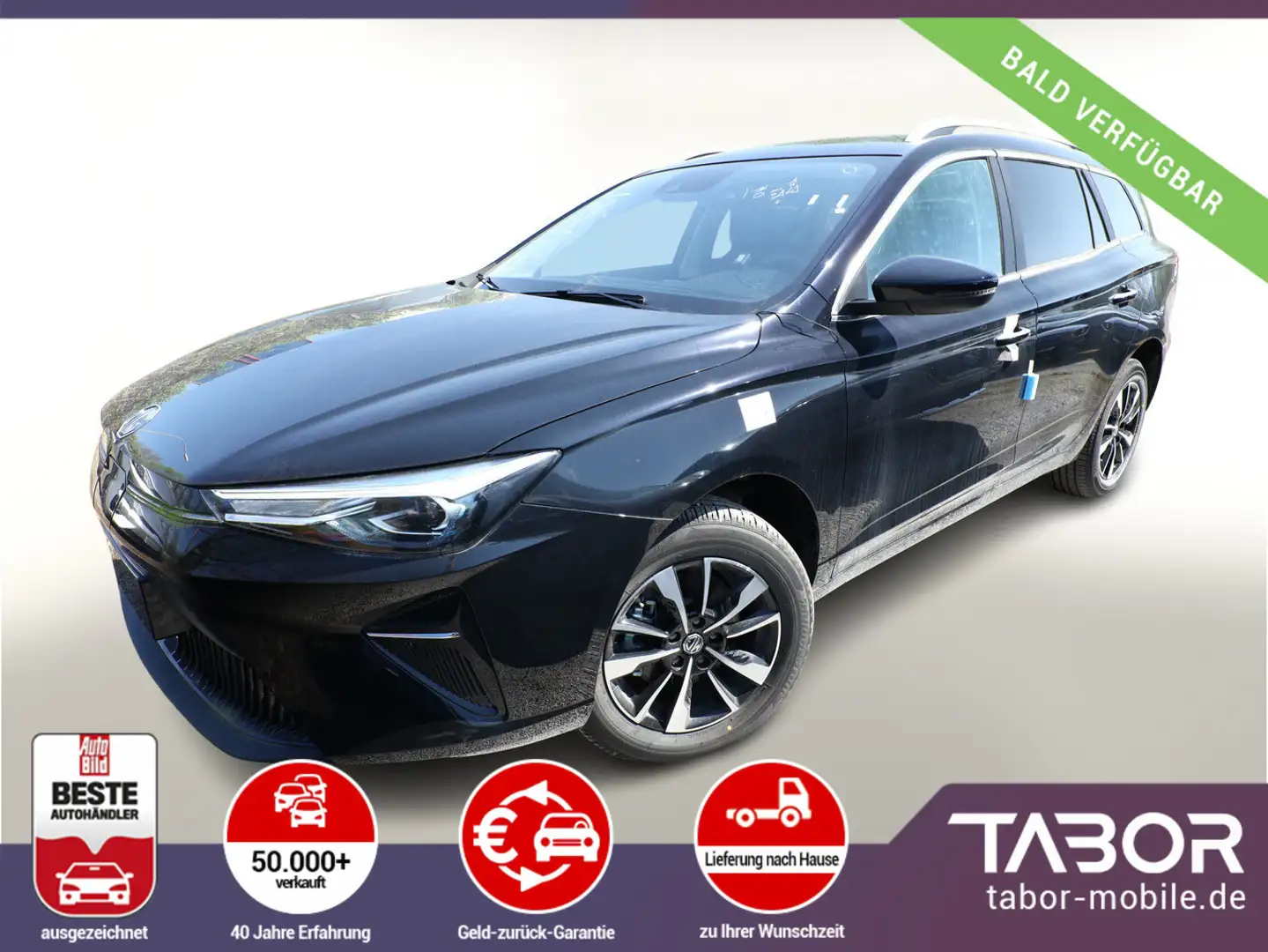 MG MG5 61kWh Comfort ACC Keyl Kam PDC SHZ LED Nav Schwarz - 1