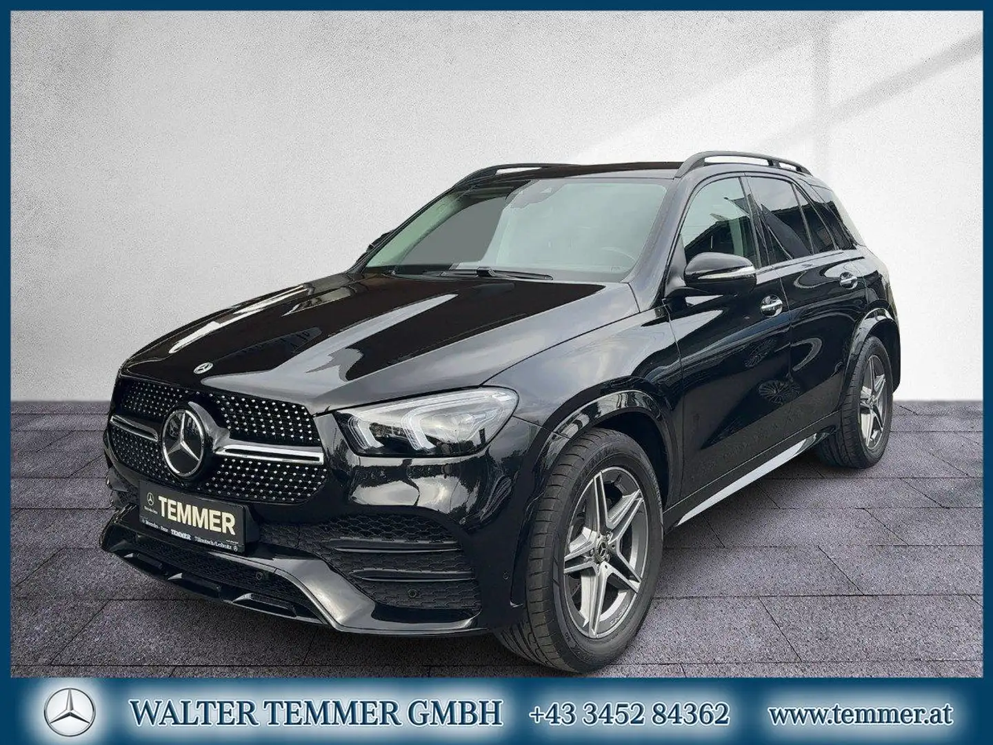 Mercedes-Benz GLE 400 d 4MATIC AMG Night LED AHV Distr Schwarz - 1