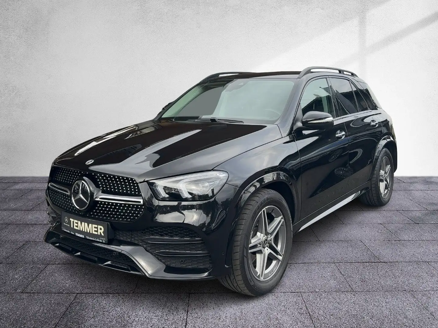 Mercedes-Benz GLE 400 d 4MATIC AMG Night LED AHV Distr Schwarz - 2