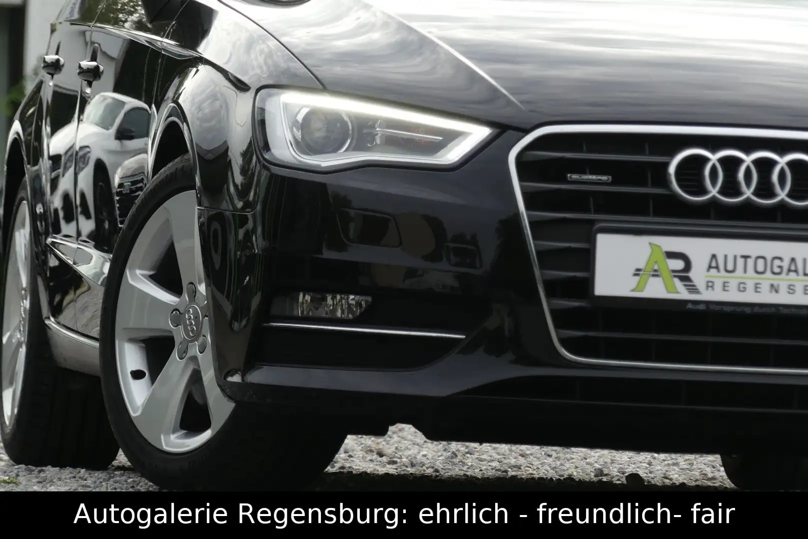 Audi A3 Sportback quattro*1.HAND*SPORT*XENON*AHK* Schwarz - 1