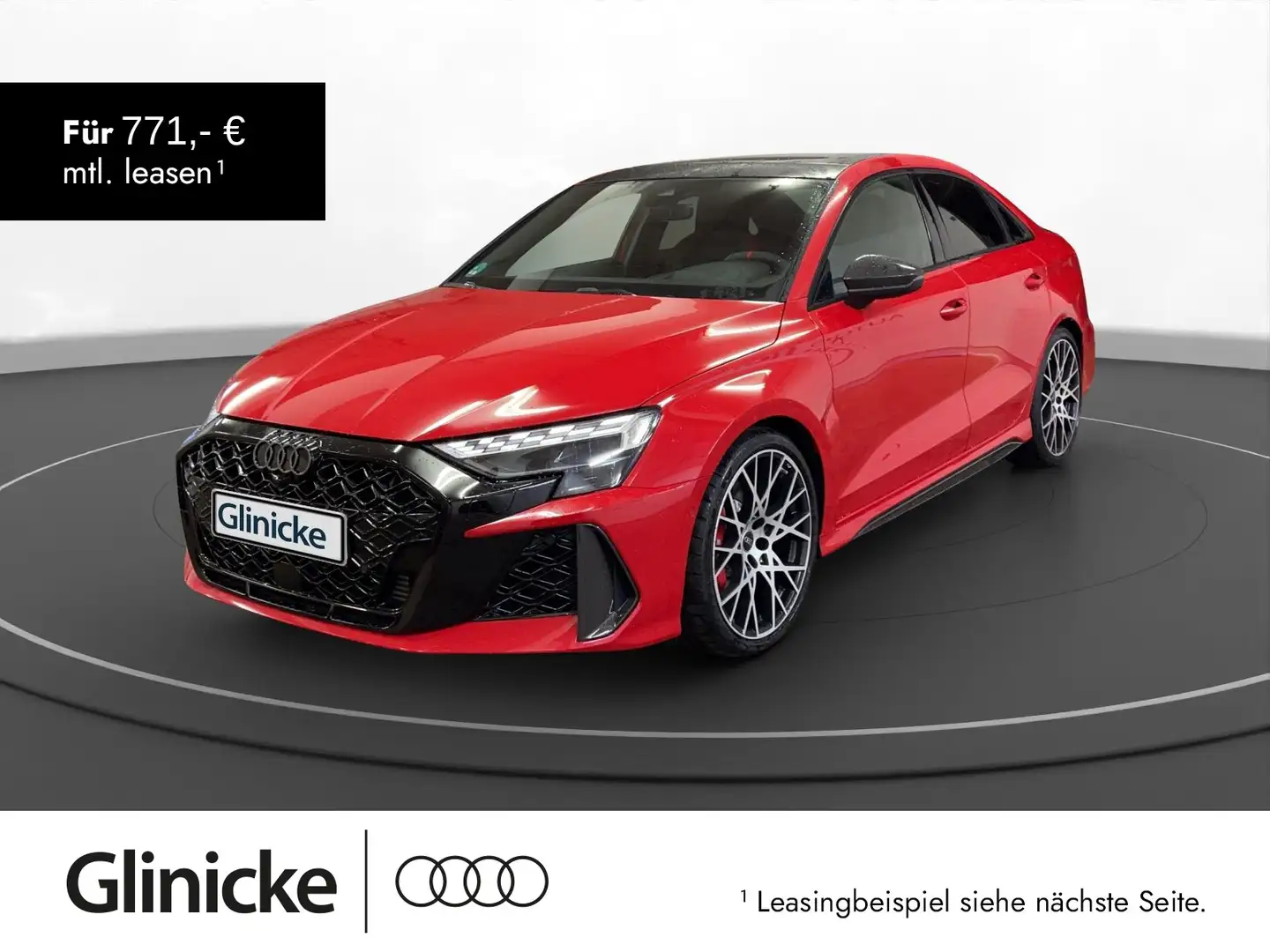 Audi RS3 RS3 Limousine Carbon Vmax 280kmh Leder Raute Rouge - 1