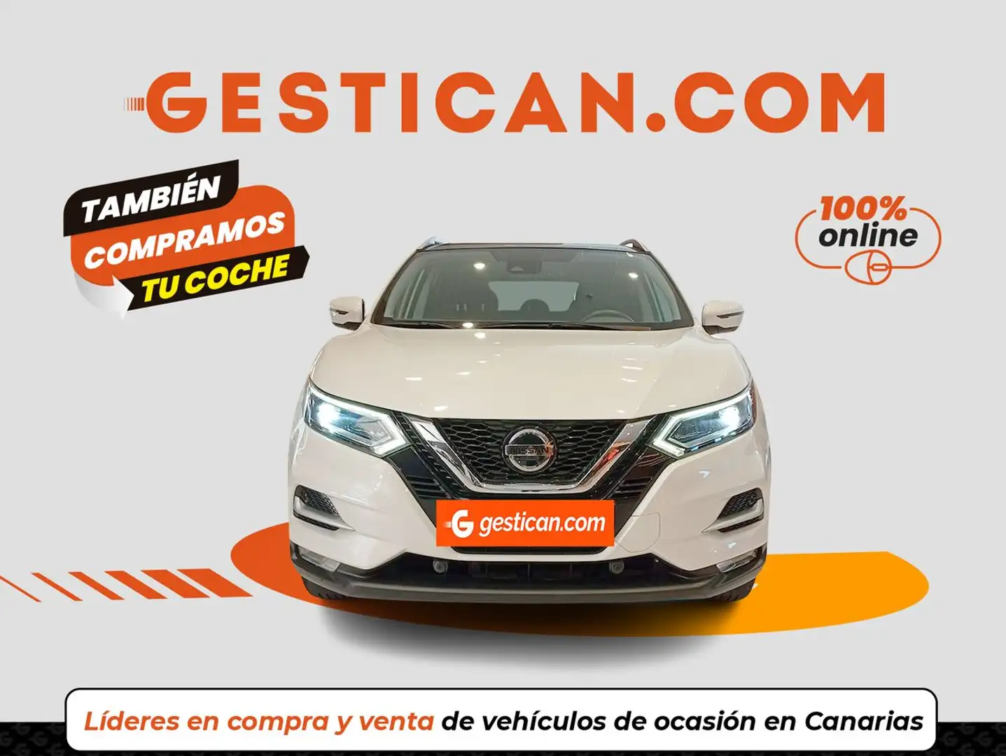 Nissan Qashqai DIG-T 103 kW (140 CV) E6D ACENTA Wit - 1