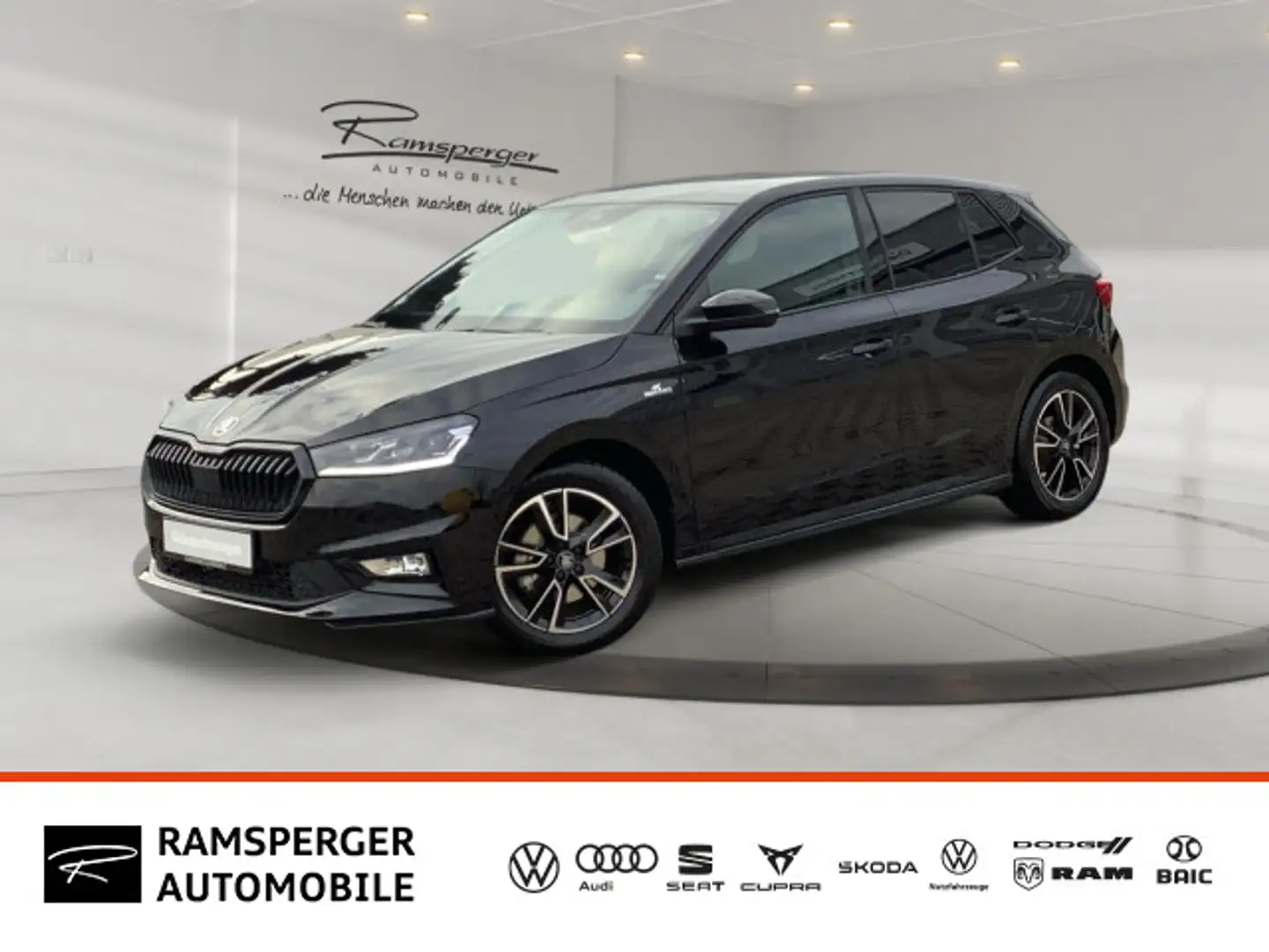 Skoda Fabia 1.0 TSI DSG Monte Carlo GRA LED APP Kamera Schwarz - 1