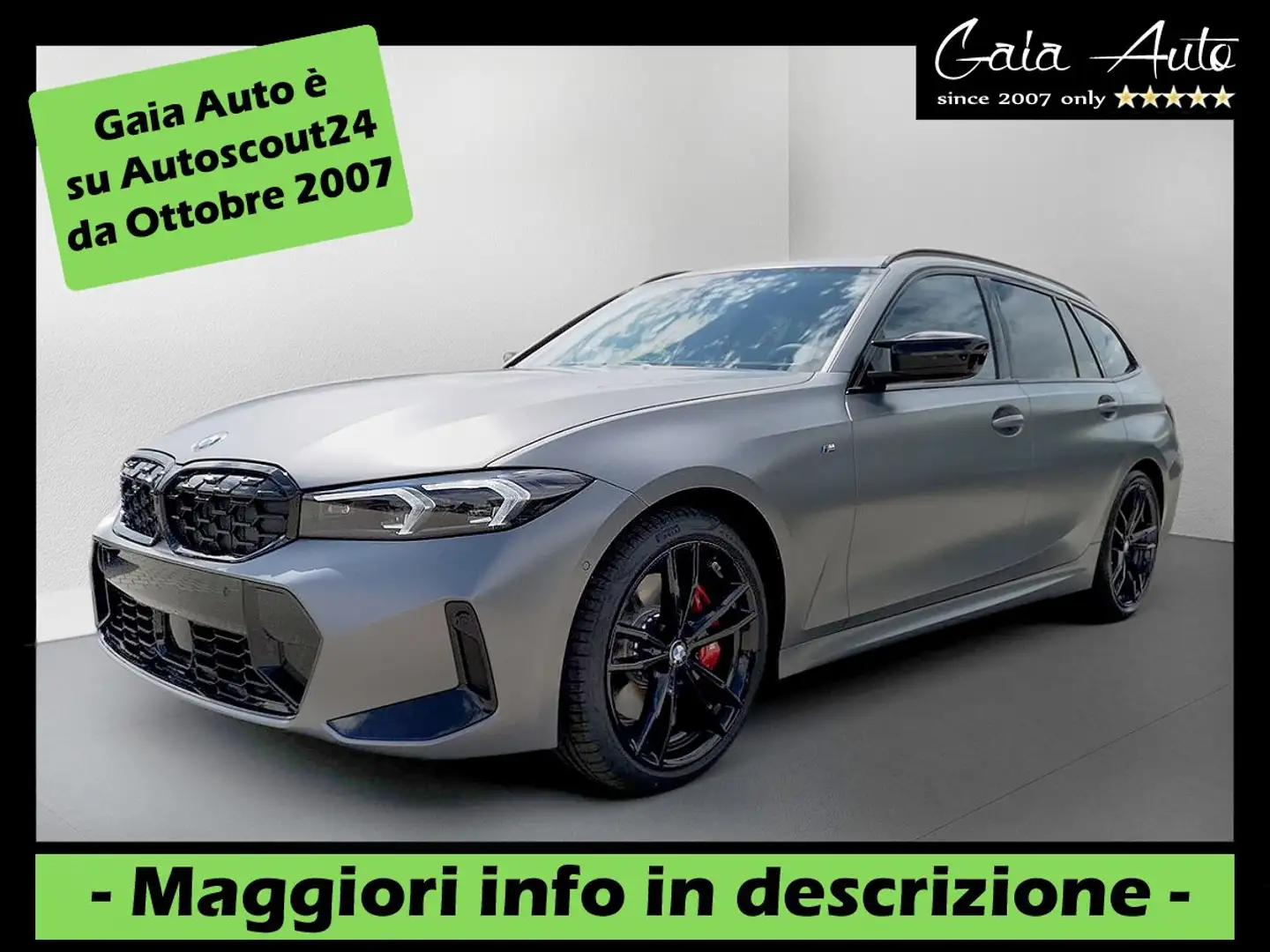BMW 330 "M340" D 340CV Touring mhev 48V Hybrid xdrive auto Grigio - 1