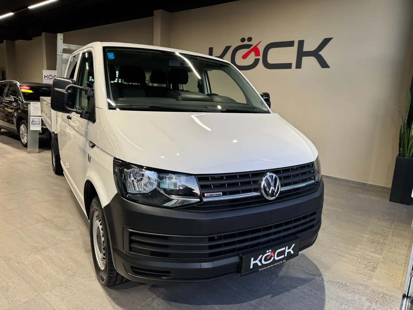Volkswagen T6 Transporter Pritsche Doppelkabine lang 4Motion Weiß - 2