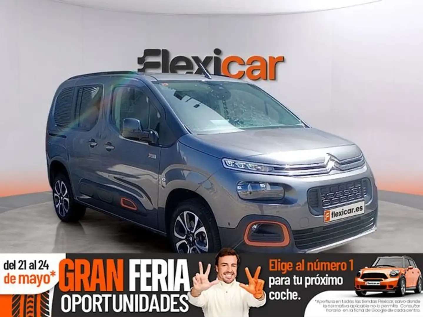 Citroen Berlingo Talla M BlueHDi 130 S&S MAX Auto - 5P Gris - 1
