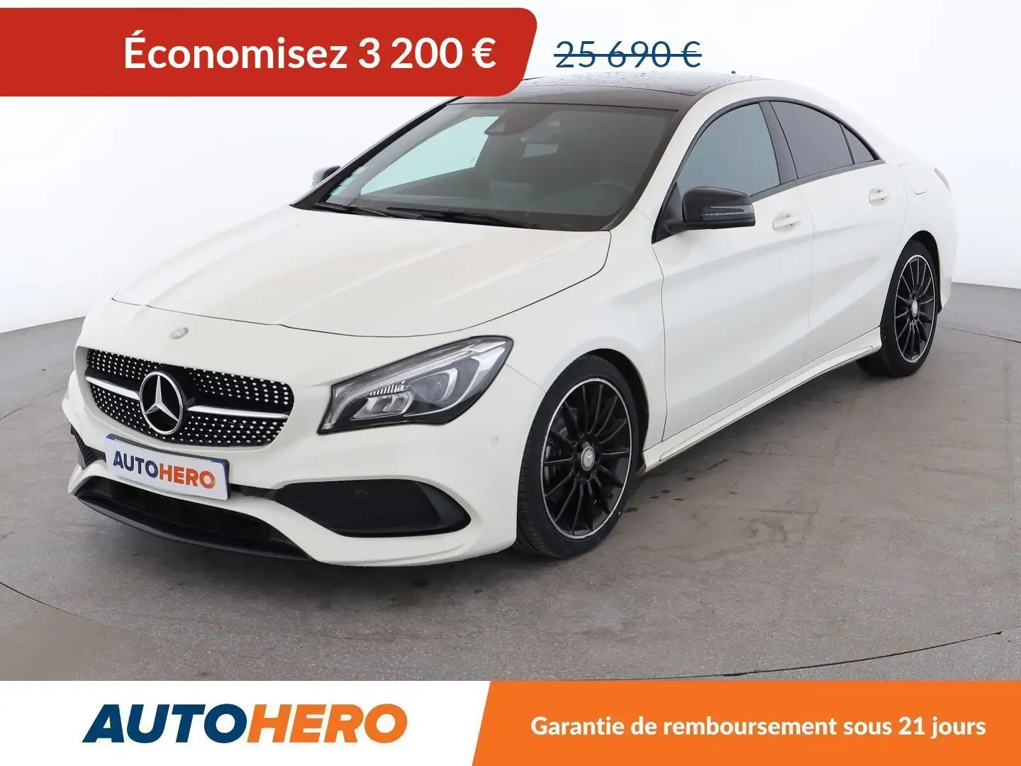 Mercedes-Benz CLA 200 200 7G-DCT Bílá - 1