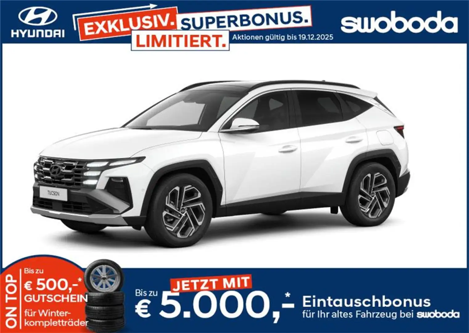 Hyundai TUCSON Tucson NX4 GO 1,6 T-GDi 2WD t5bg1 Blanc - 1