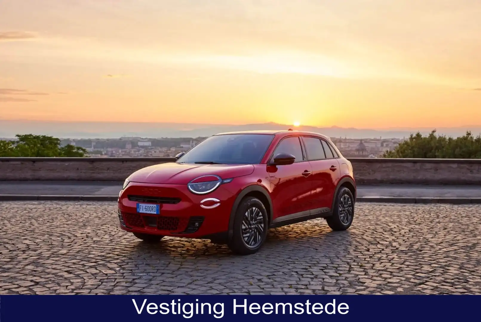 Fiat 600 Full Electric I RED Edition I 400 KM Actieradius I Red - 1