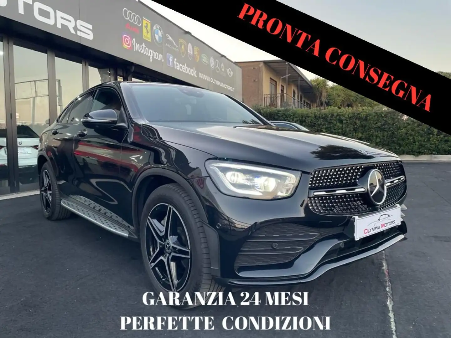 Mercedes-Benz GLC 220 D 4M AMG PREMIUM 9G TRONIC NAVI LED KAMERA TETTO Nero - 1