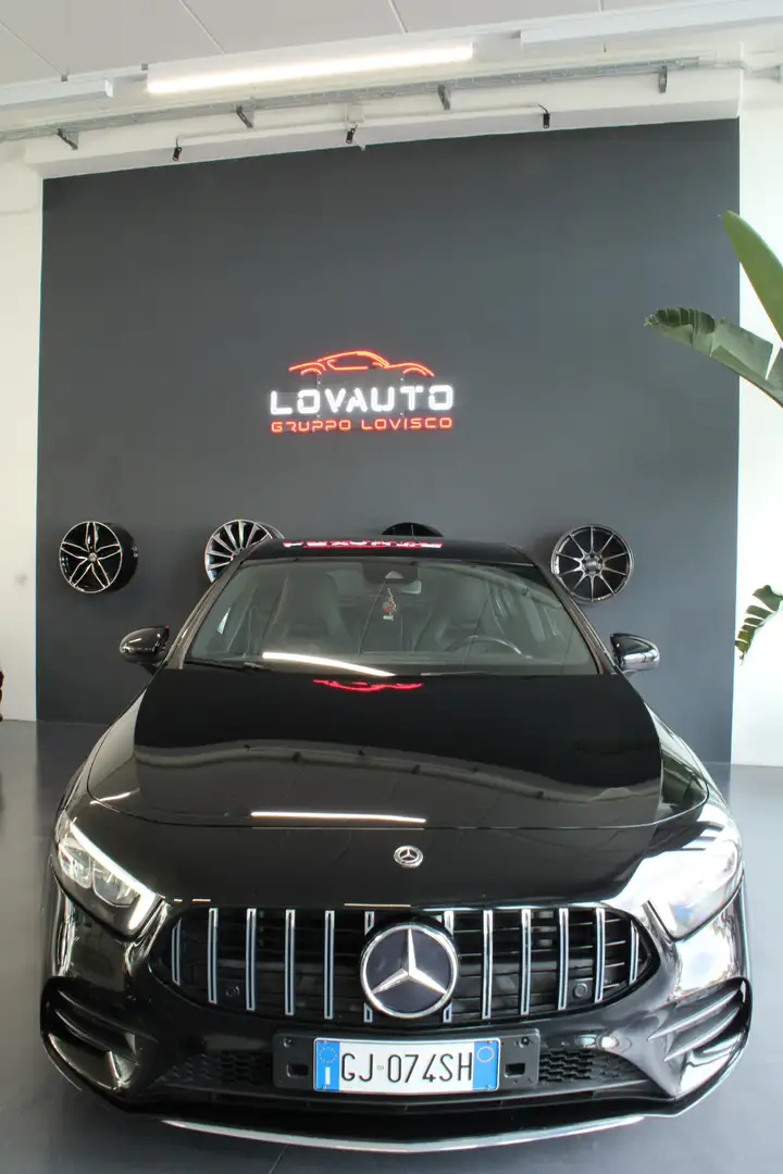 Mercedes-Benz A 200 A 200 d Premium auto Zwart - 1