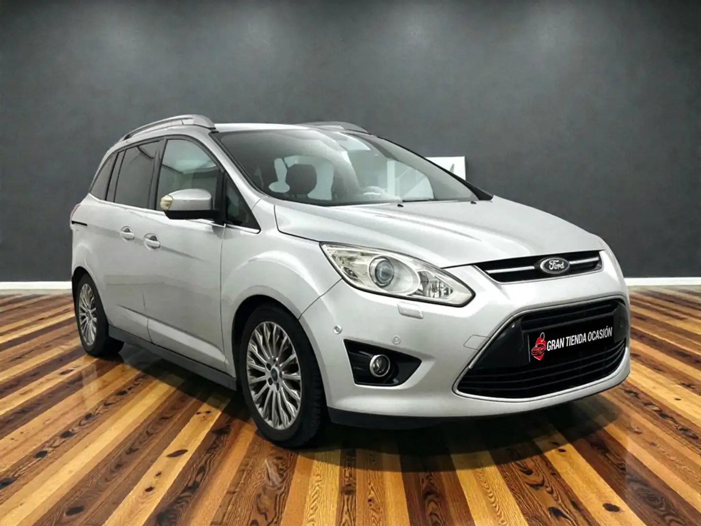 Ford C-Max 1.6TDCi Titanium 115 Grau - 2