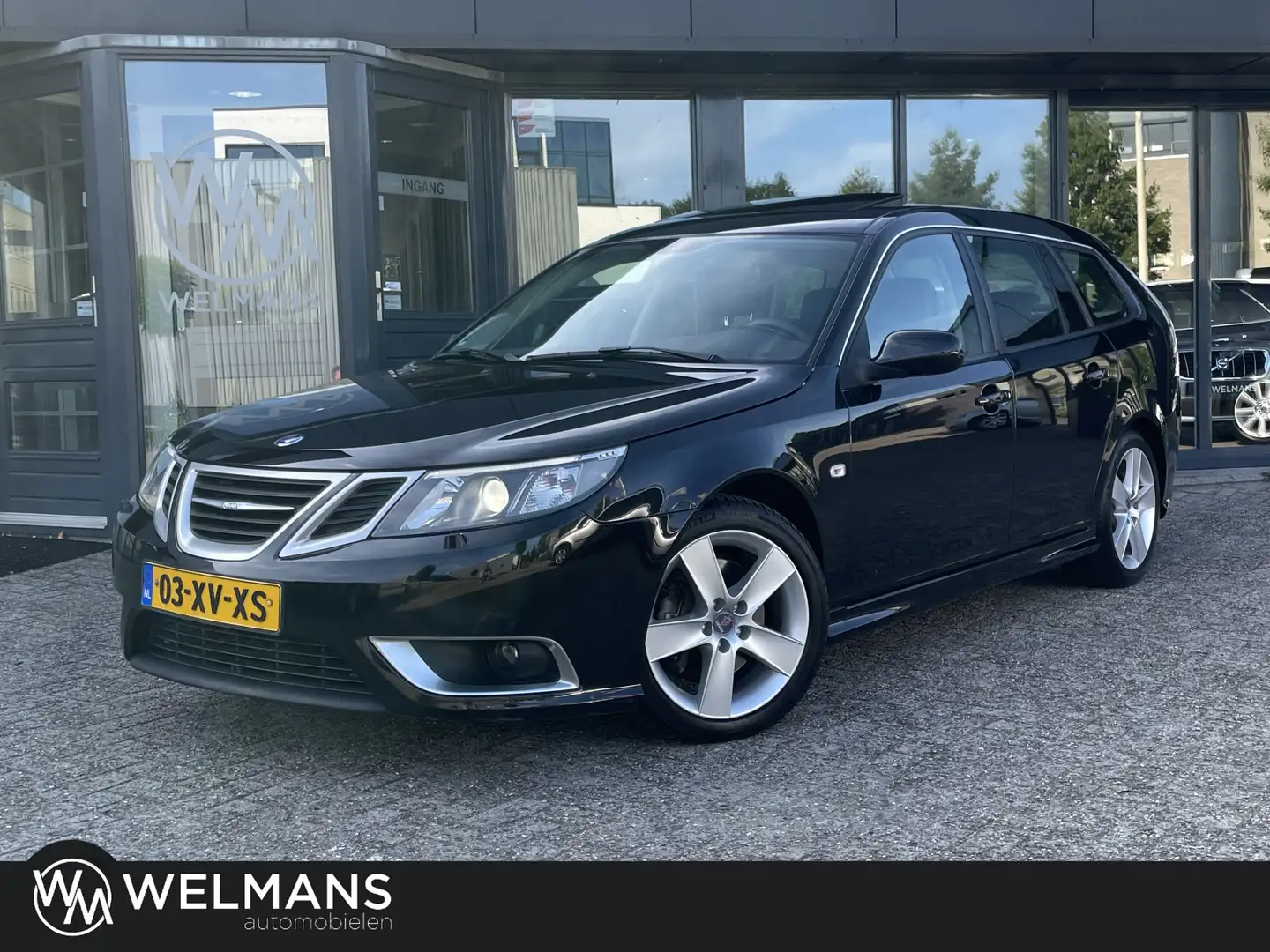 Saab 9-3 Sport Estate 2.8 T V6 Aero 275 pk Hirsch Youngtime Zwart - 1