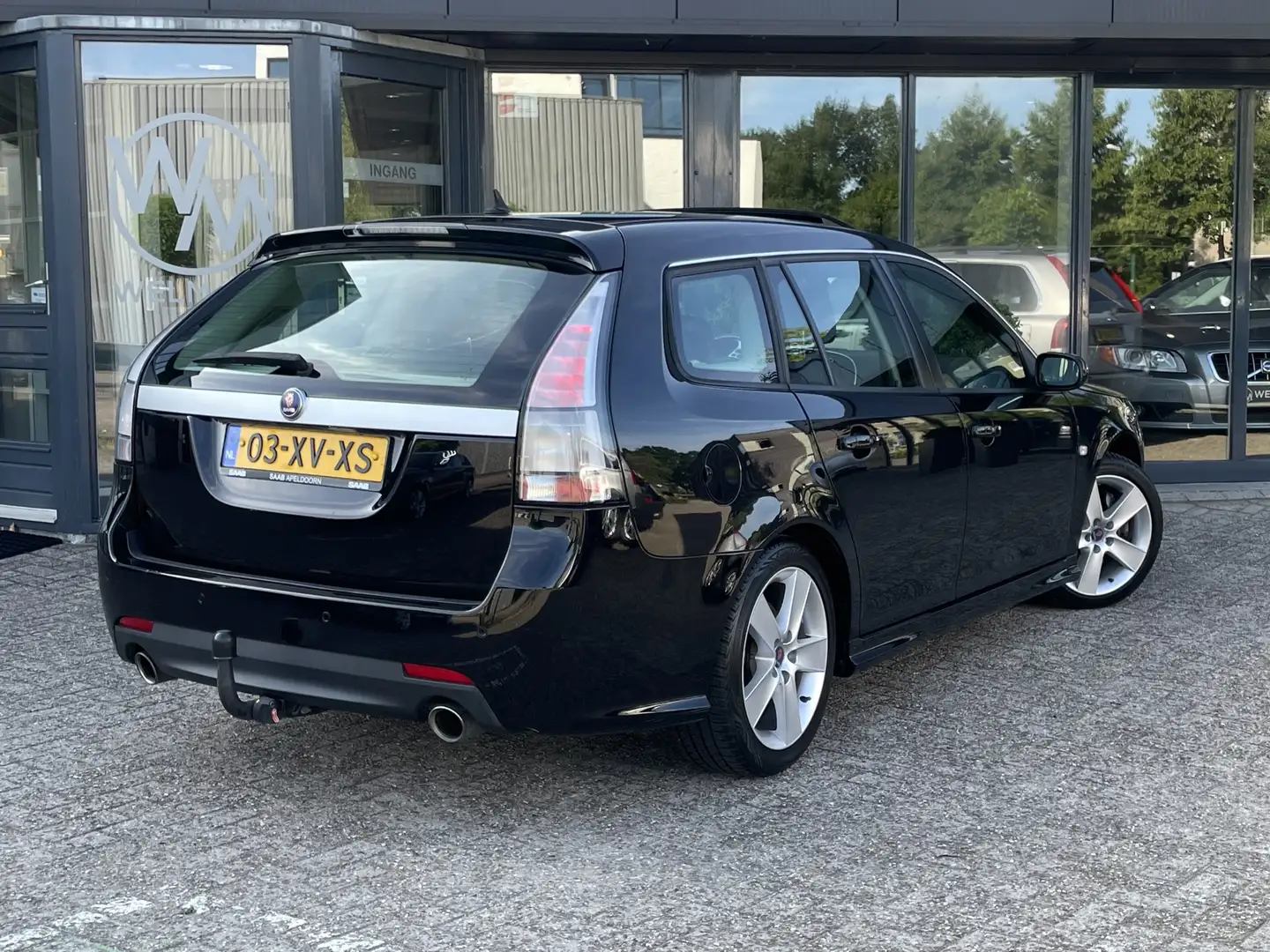 Saab 9-3 Sport Estate 2.8 T V6 Aero 275 pk Hirsch Youngtime Zwart - 2