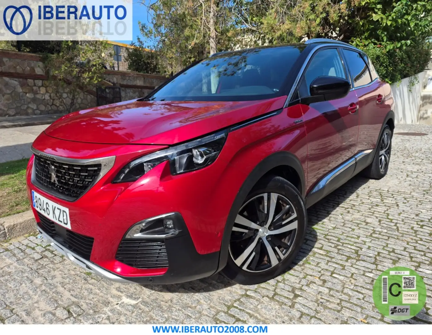 Peugeot 3008 1.2 S&S PureTech GT Line 130 Burdeos - 1