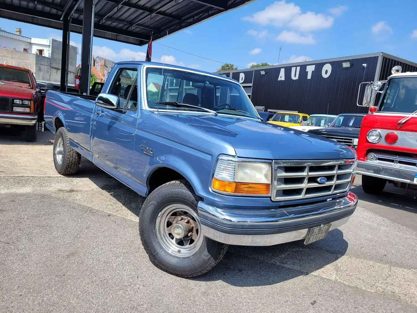 Ford F 250 FORD F250 7.5 V8 460ci 3 places XLT Blue - 2