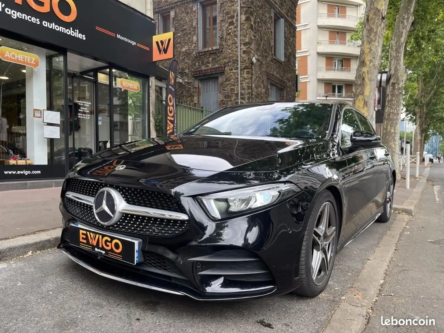 Mercedes-Benz A 150 Mercedes 2.0 200 D 150 AMG LINE 8G-DCT BVA Noir - 1