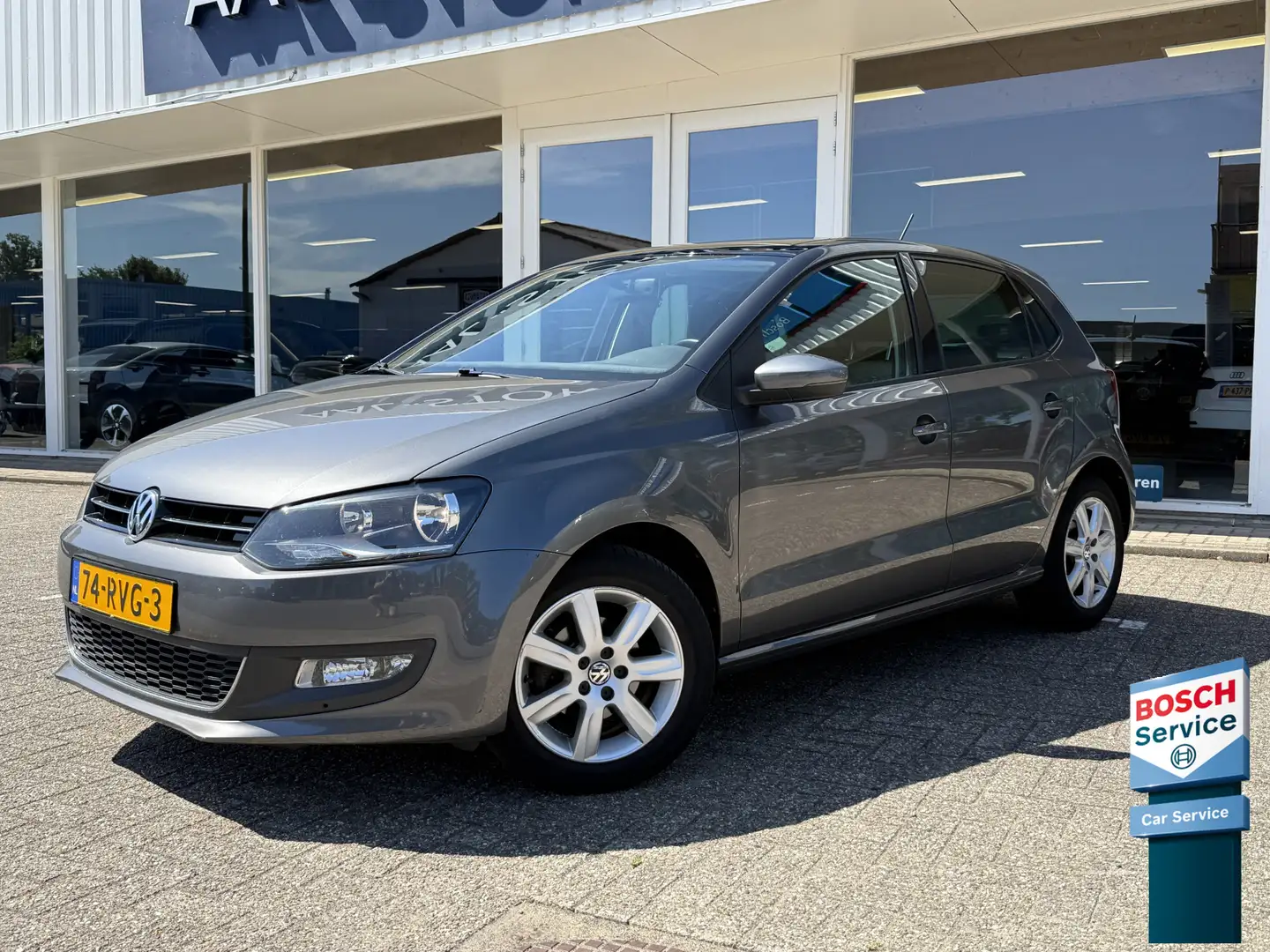 Volkswagen Polo 1.2 TSI Highline | Automaat | Pano | ECC | Cruise Gris - 1