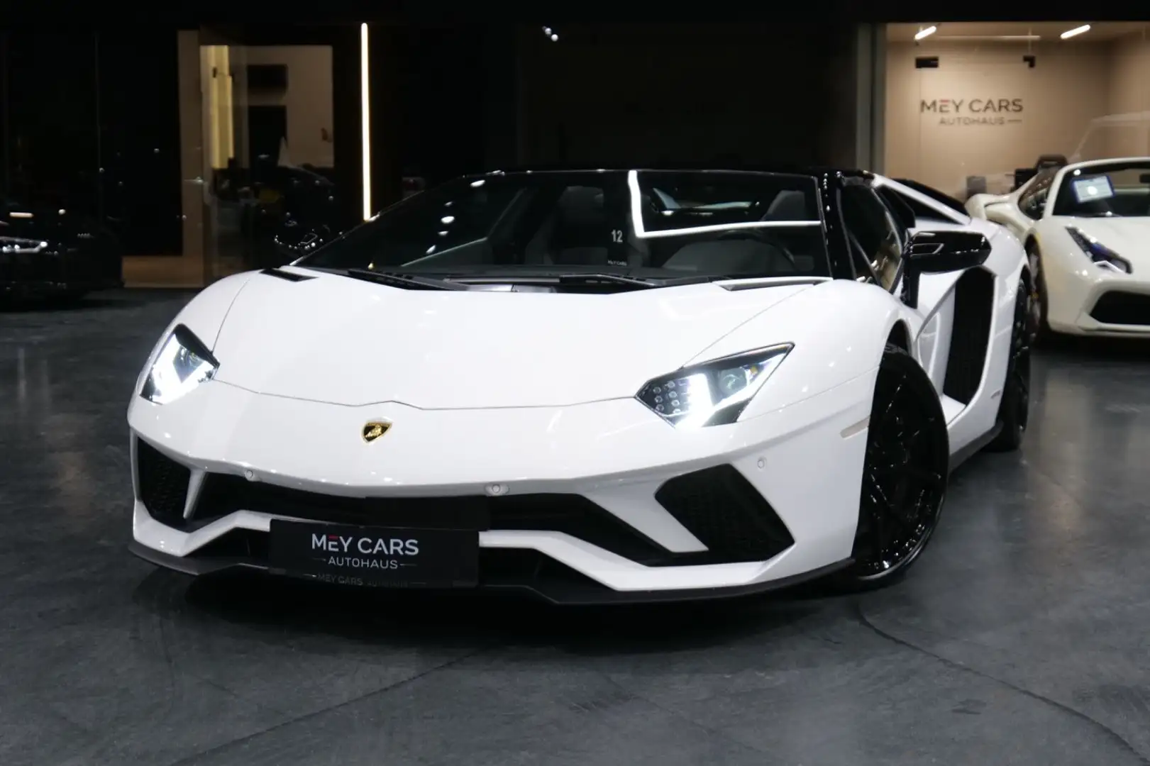 Lamborghini Aventador S Roadster LP-740 *LED*Lift*Kamera* Blanco - 1