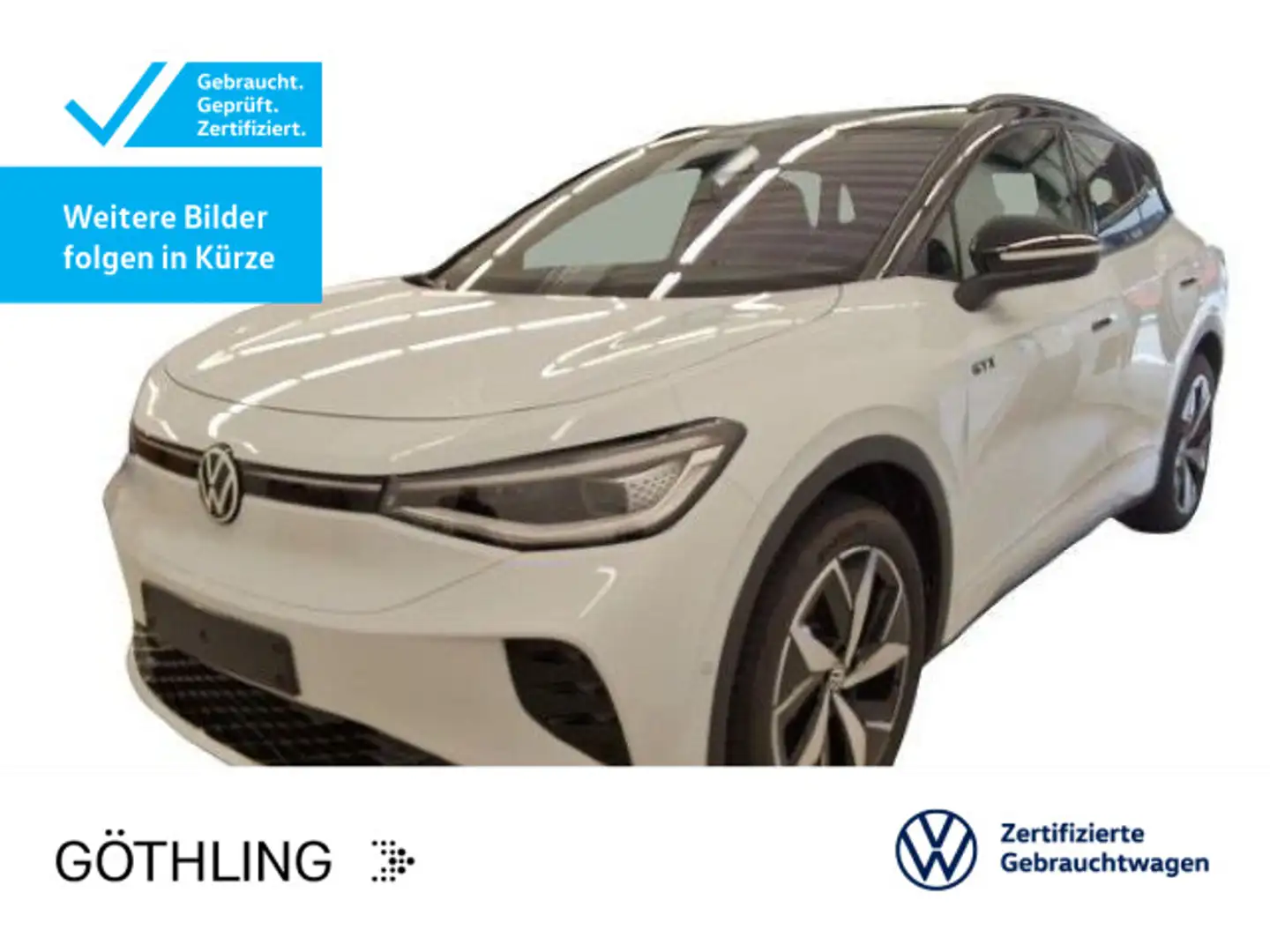 Volkswagen ID.4 GTX 250kW 4M*WP*AHK*KAM*ASG*IQ-Light*ACC*NA Weiß - 1