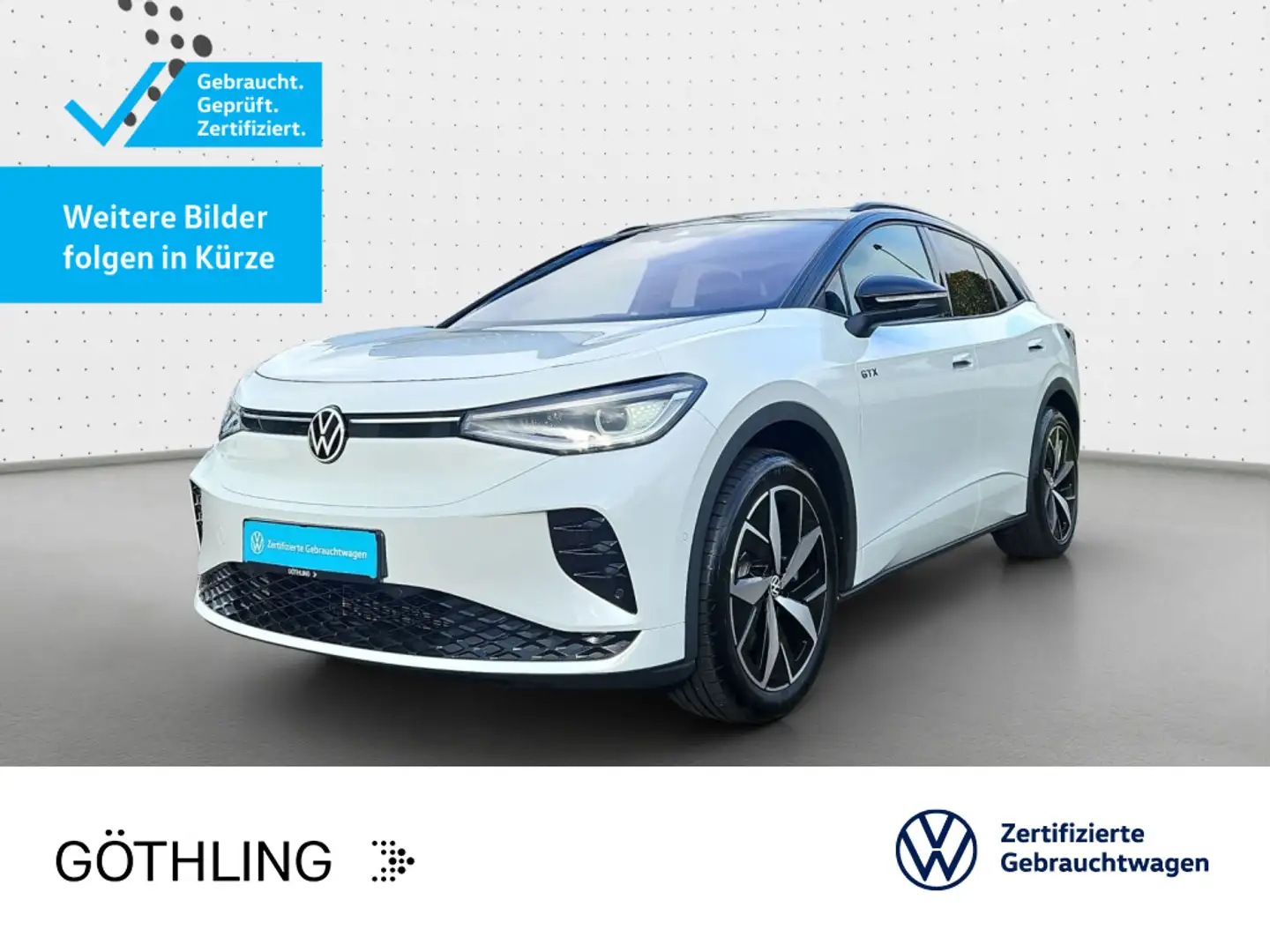 Volkswagen ID.4 GTX 250kW 4M*WP*AHK*KAM*ASG*IQ-Light*ACC*NA Weiß - 1