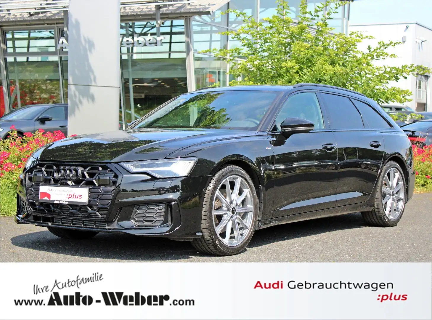 Audi A6 Avant 45TFSI S-tr S LINE BLACK PANO STANDHZ Schwarz - 1