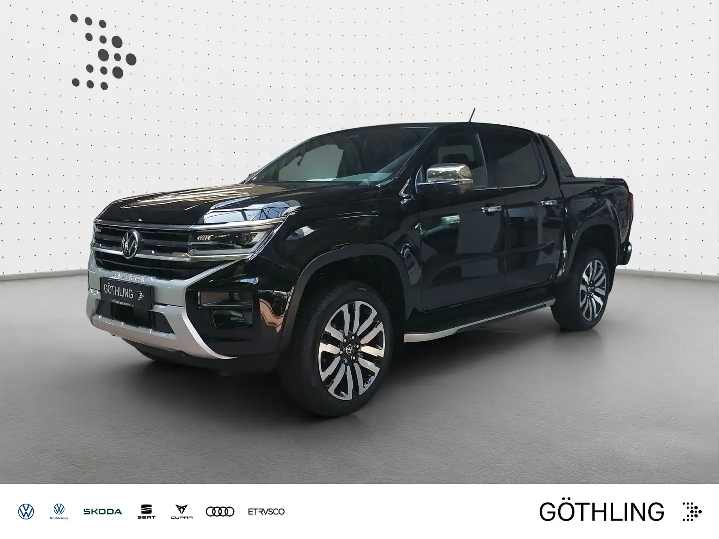 Volkswagen Amarok Aventura DC V6 4M *Stand*Rollcover*21 Zwart - 1