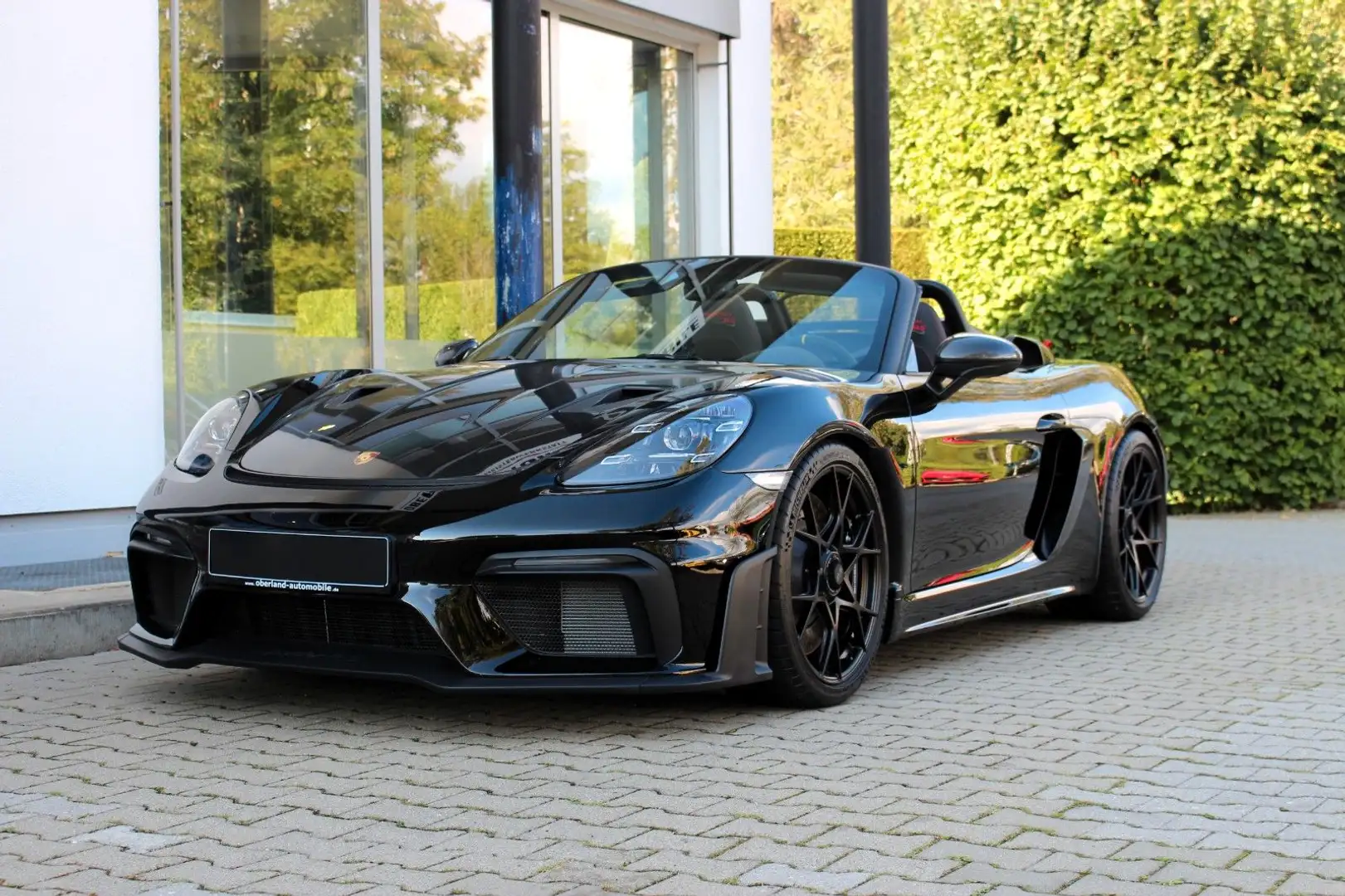 Porsche Boxster 718 SPYDER RS / WEISSACH-PAKET / LIFT / 18 Wege Schwarz - 1