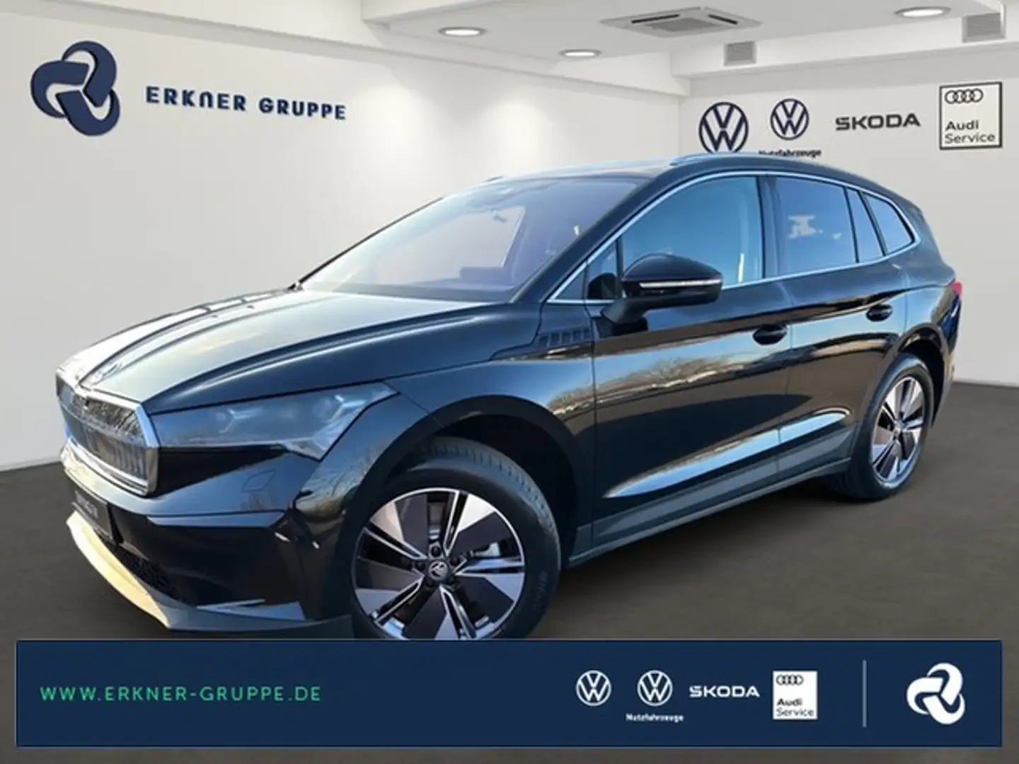 Skoda Enyaq 85 Loft +AHK+BHZ Front+Head up+Navi+SHZ+ Schwarz - 1