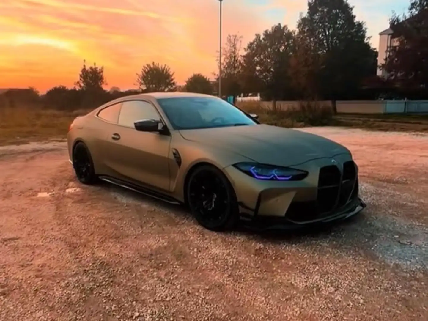 BMW M4 M4 Coupe 3.0 Competition auto Verde - 1