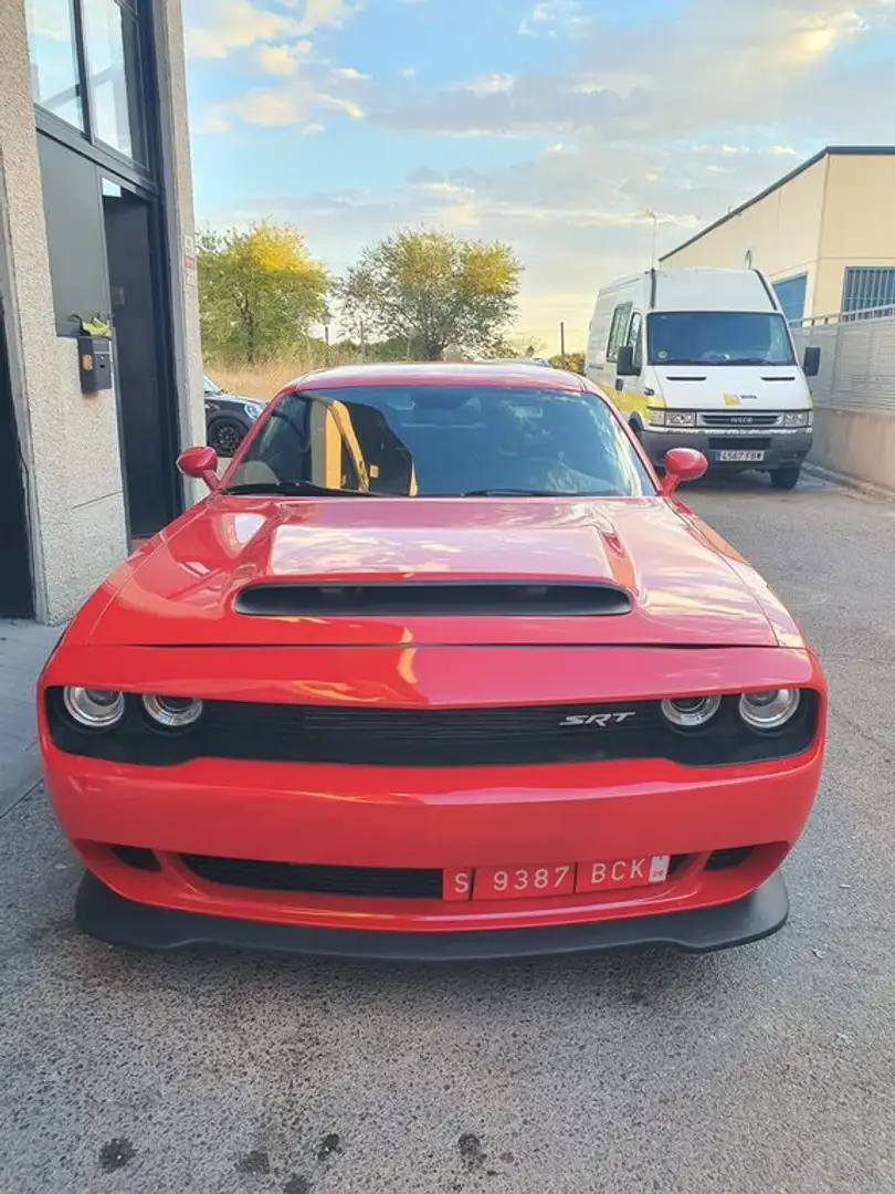 Dodge Challenger Rojo - 1