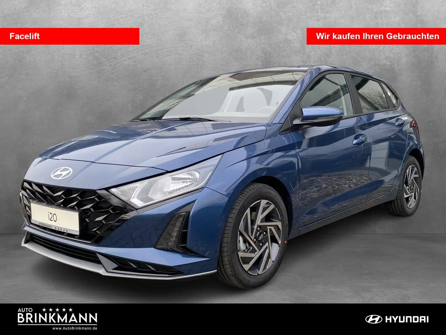 Hyundai i20 i20 1.0 T-GDI Trend, Lichtp. Komfortp. BOSE MY25 Blauw - 1