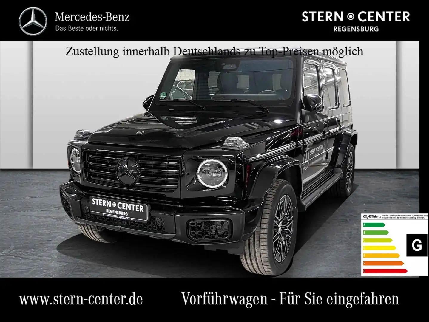 Mercedes-Benz G 450 d MBUX 360 AHK AUT Schwarz - 1