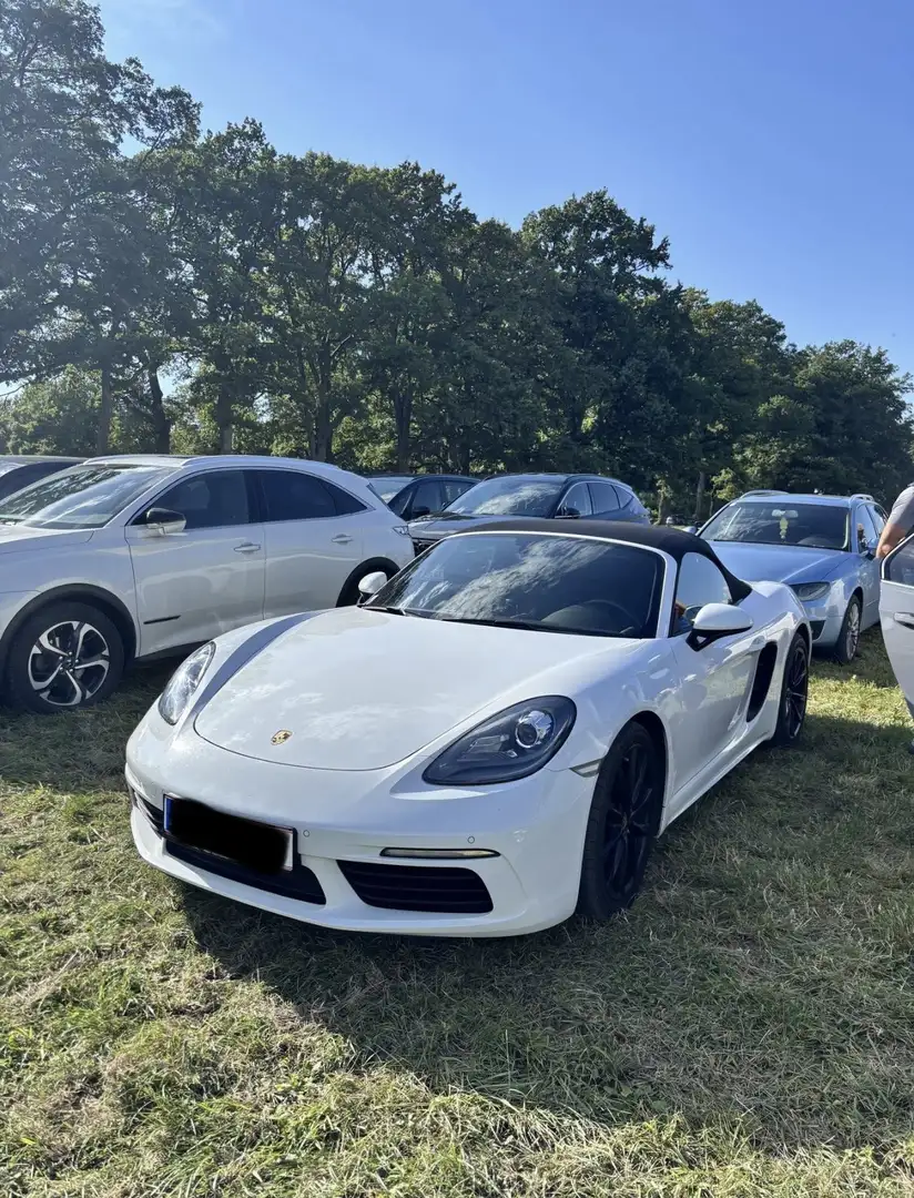 Porsche 718 Weiß - 1