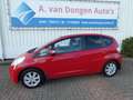 Honda Jazz 1.4 HYBRID ELEGANCE Automaat,Pano,Trhaak,APK 27-10 Rood - thumbnail 1