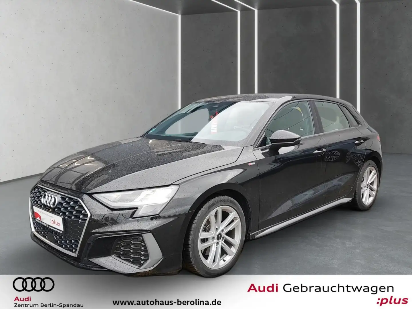 Audi A3 30 TFSI S line S tronic *ACC*NAV+* Schwarz - 2